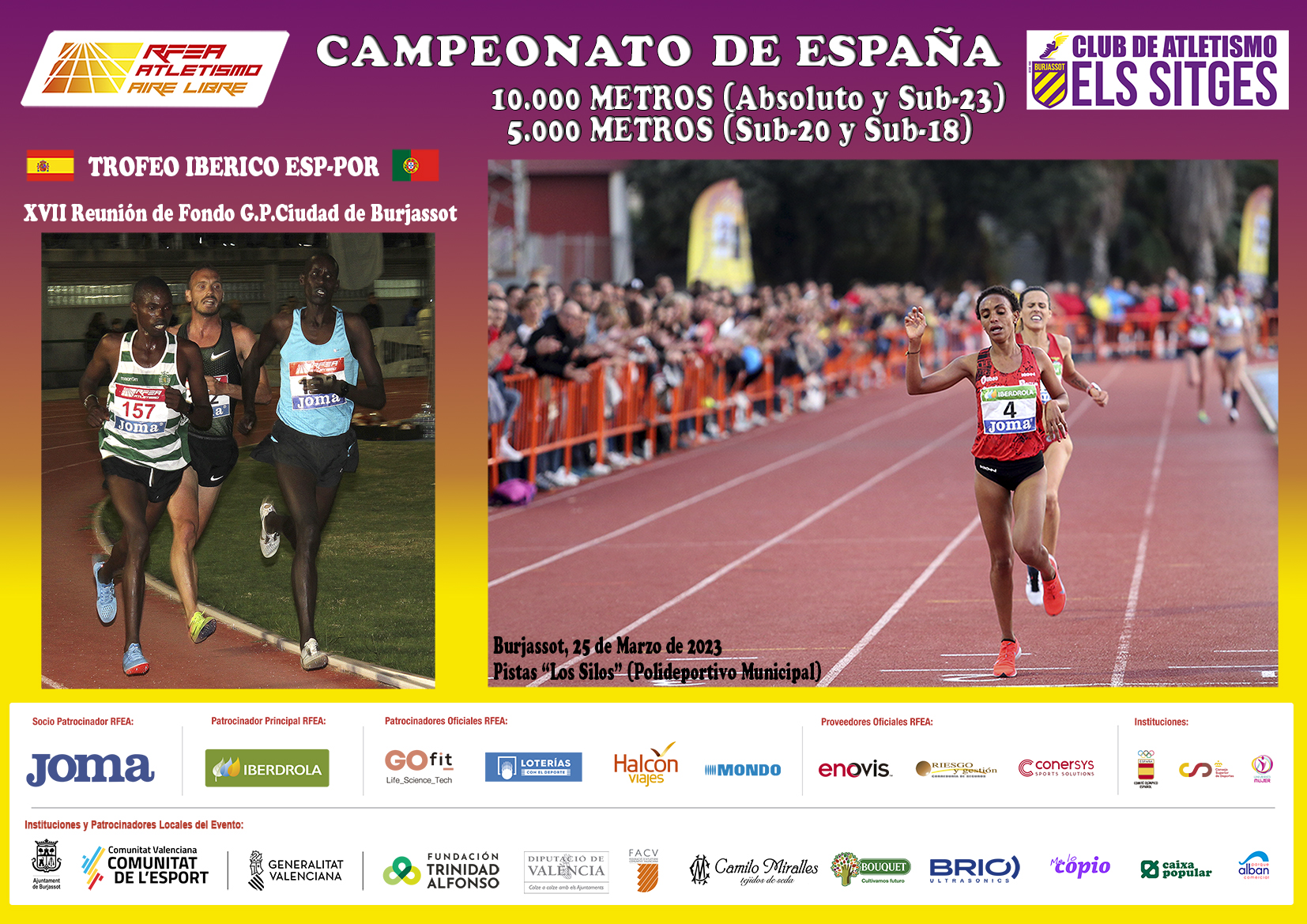 Cartel Campeonato España 10.000