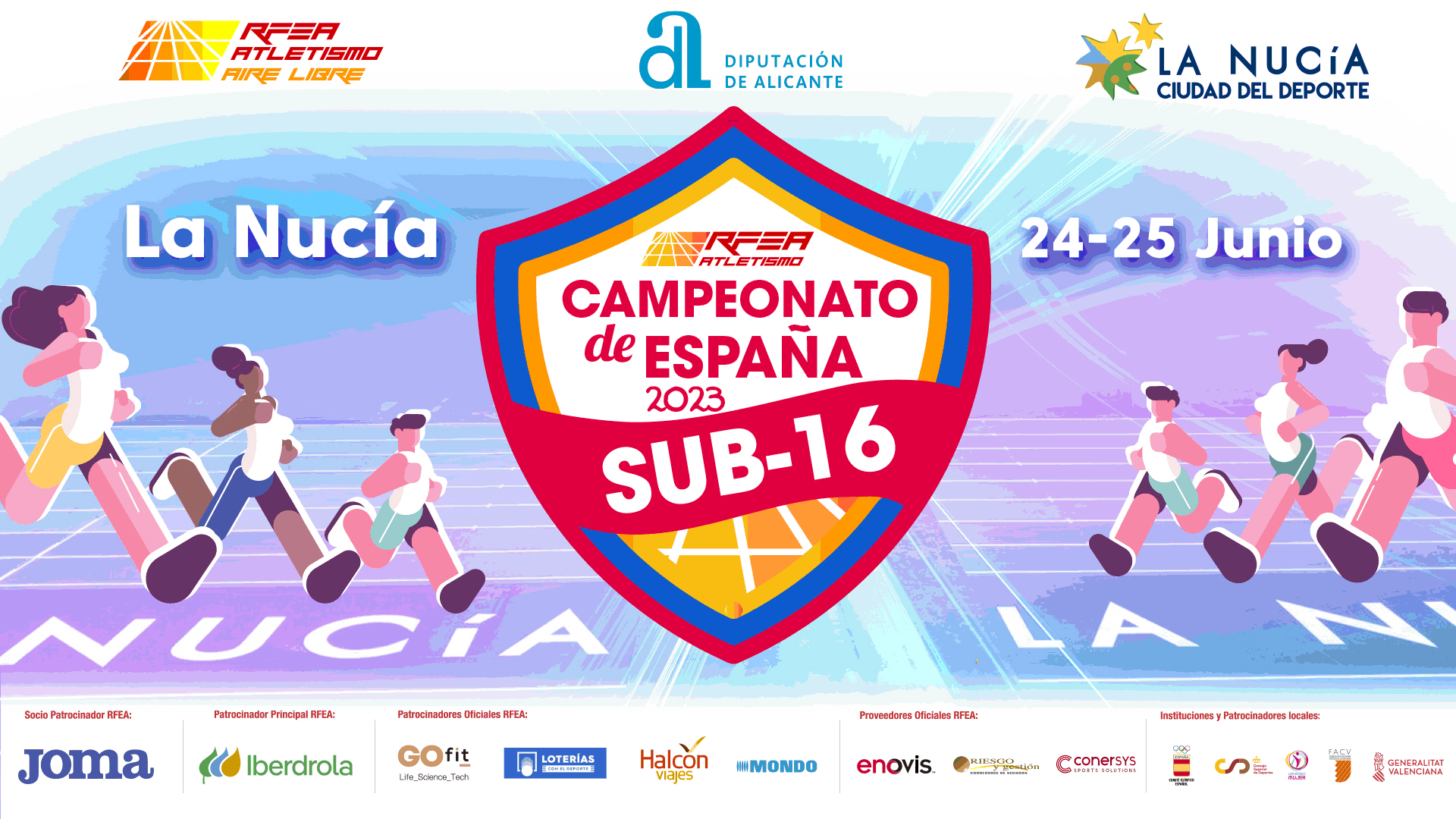cartel oficial sub 16 AL La Nucía