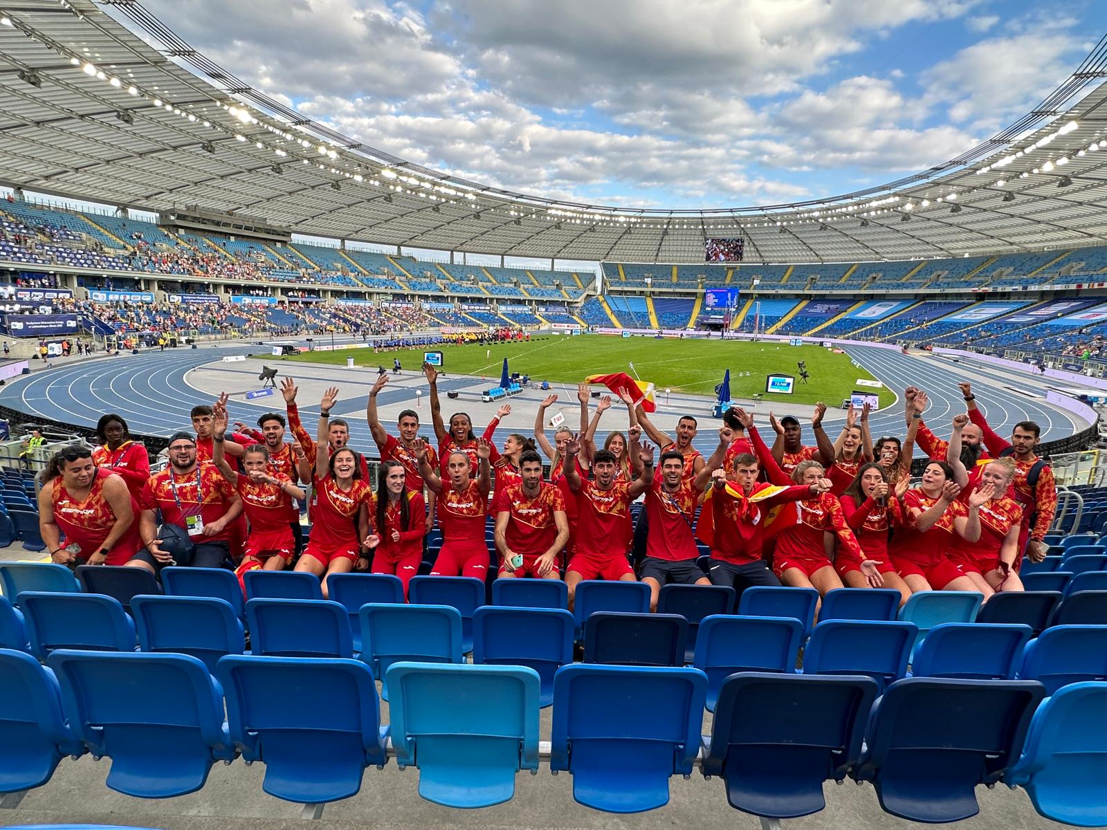 EspañaAtletismo, cuarta en Silesia2023