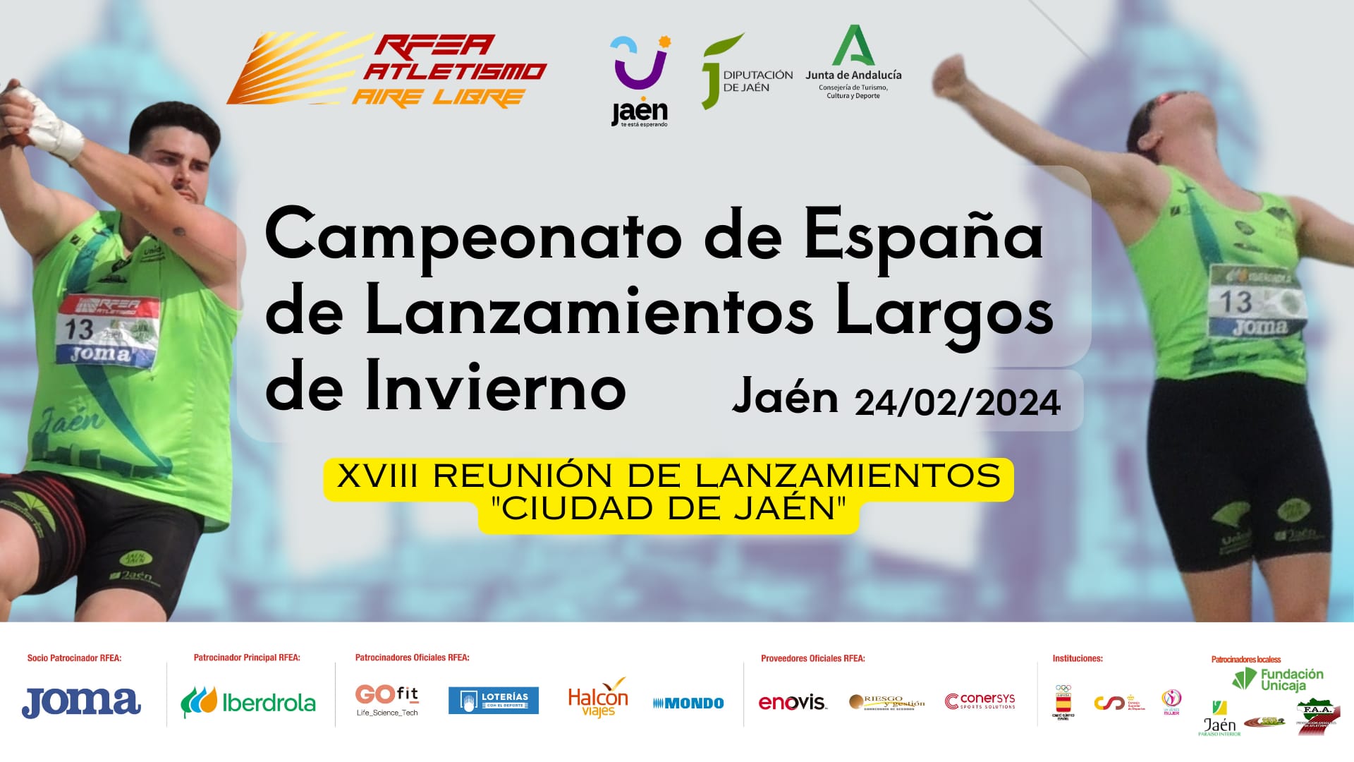 Cartel Cto. España lanzamientos largos