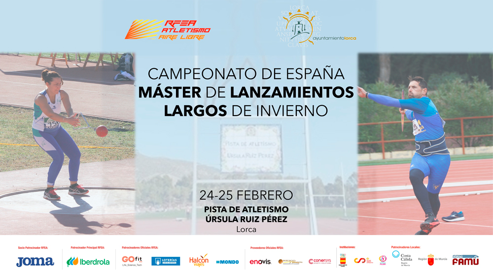 Cartel Cto, ESP lanzamientos Largos Master Lorca
