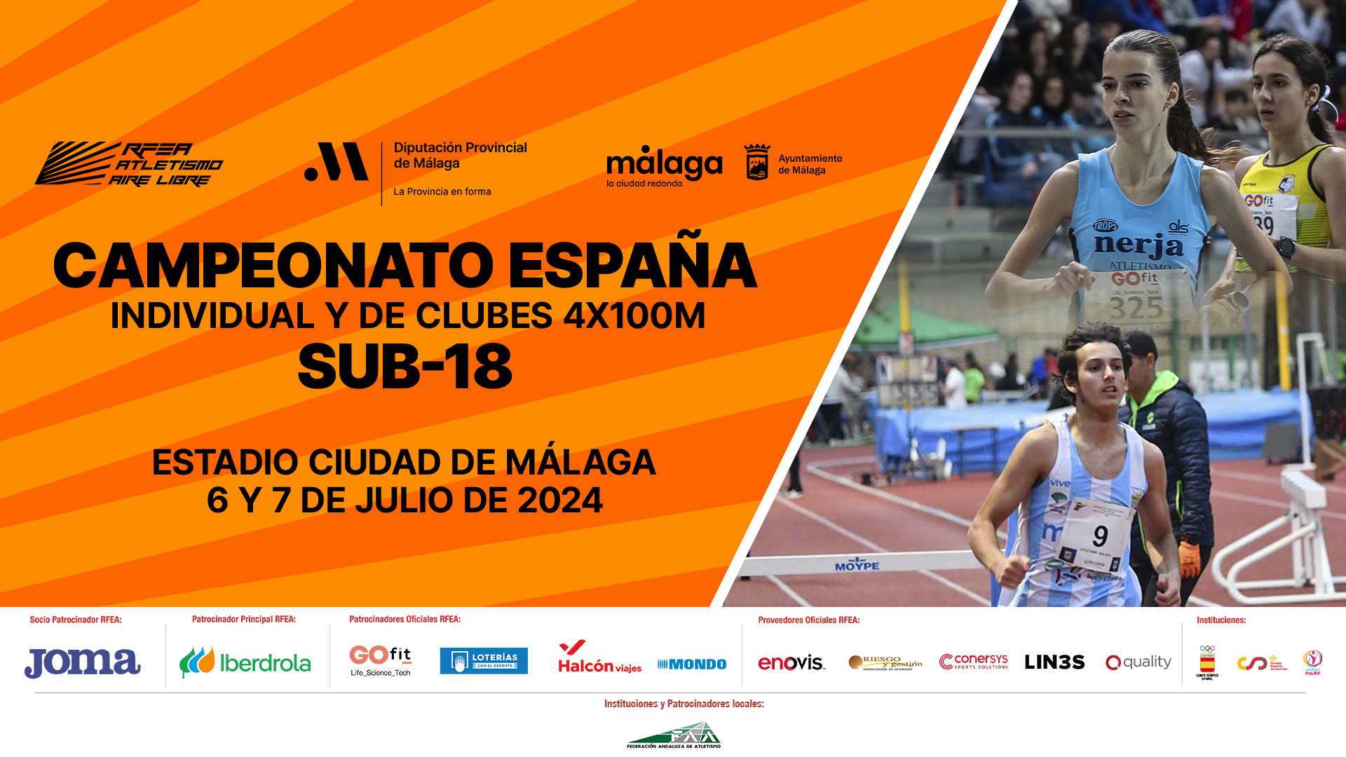 cartel Cto.ESP sub18 Málaga