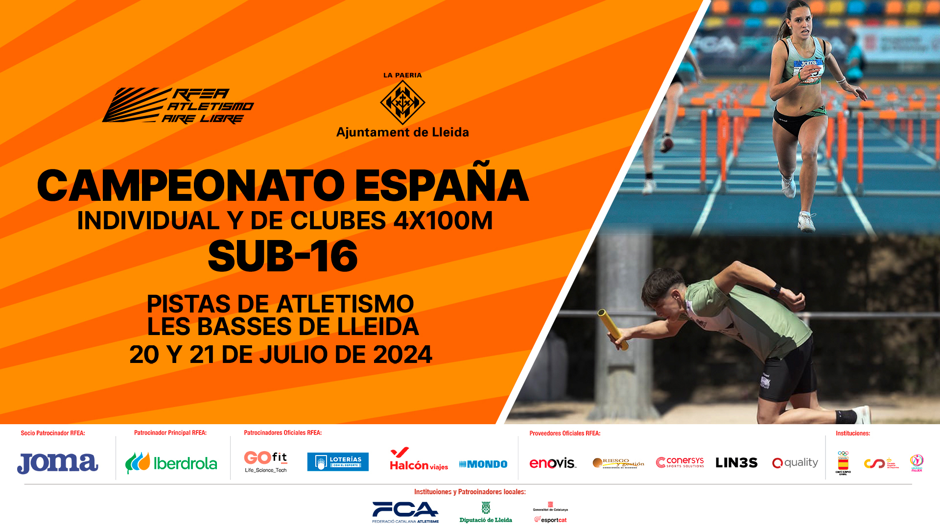 cartel Cto ESP sub16 Lleida