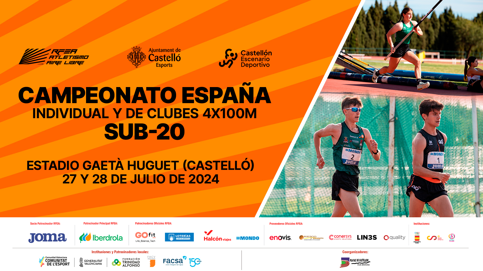 cartel Cto. ESP sub20 Castellón