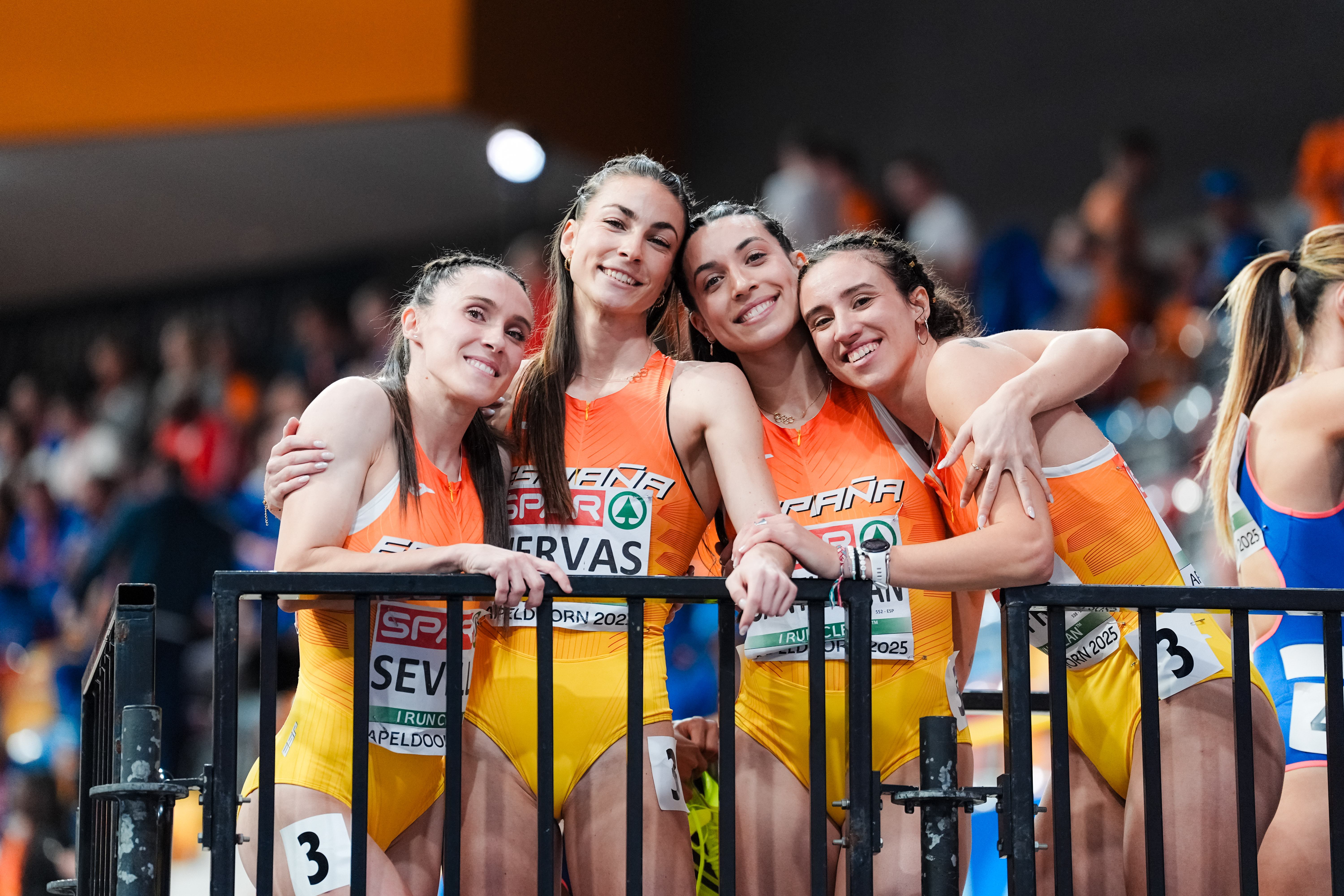 4x400m mujeres Apeldoorn