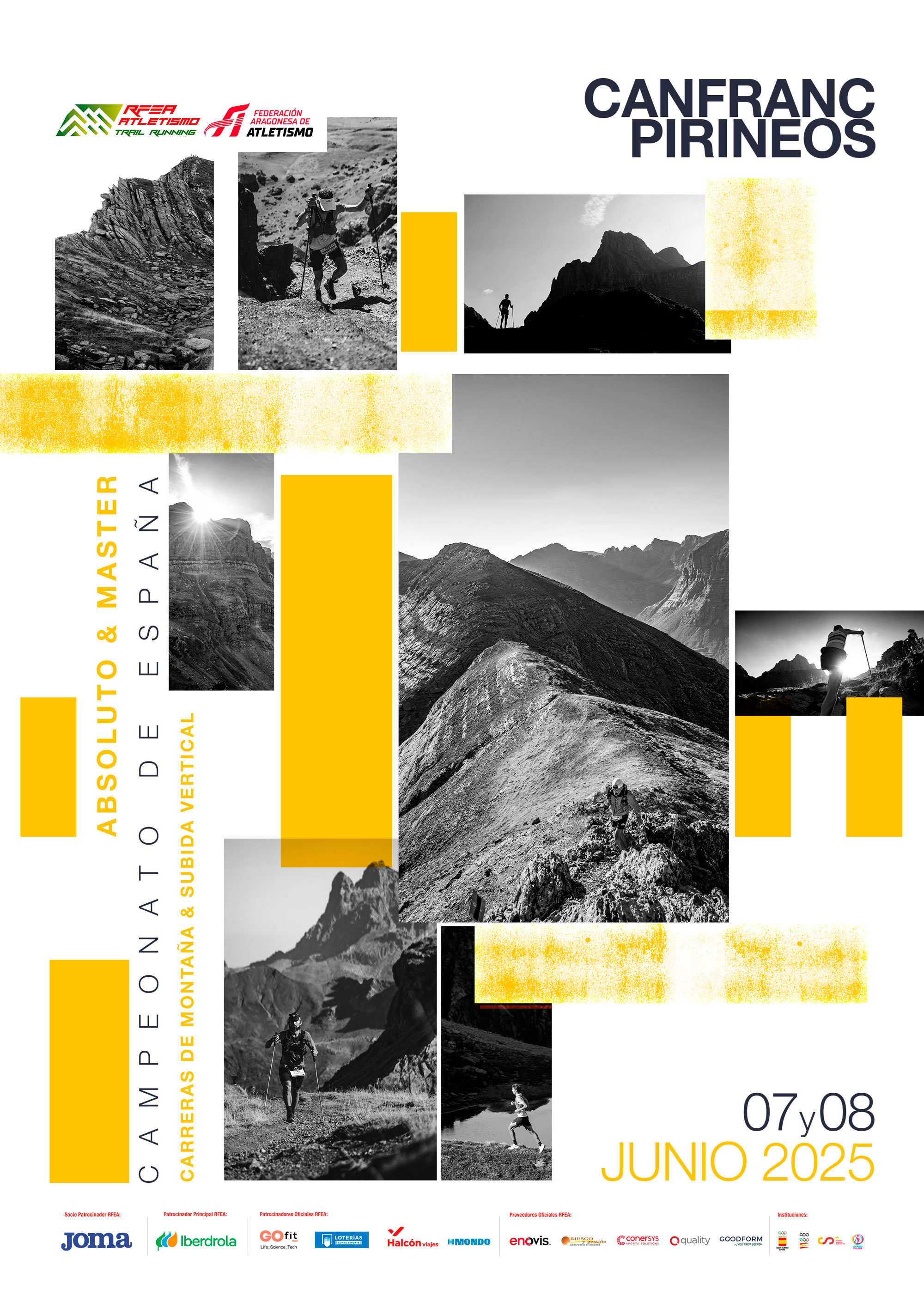 cartel Cto. ESP Montaña y Subida Vertical Canfranc 2025