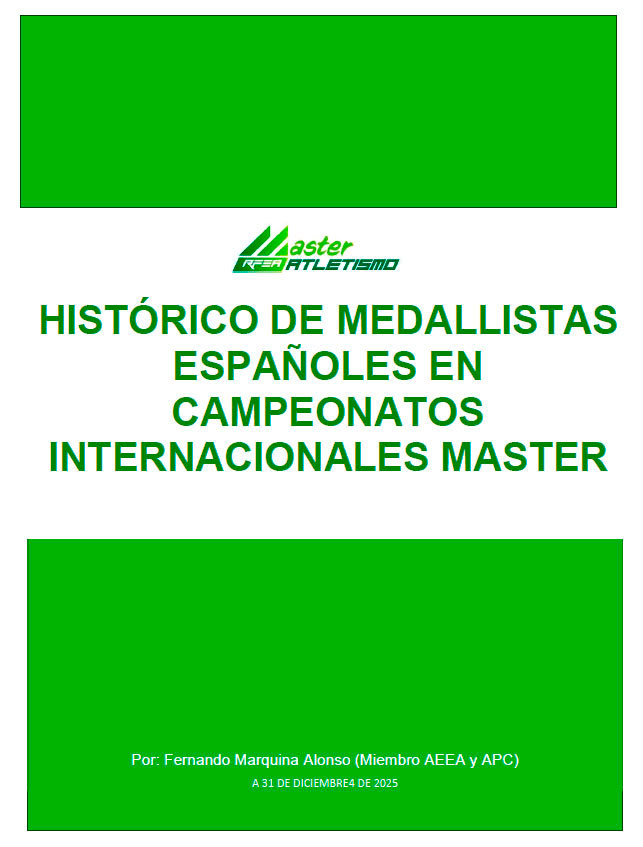 portada Historico Medallistas Internacionales Master