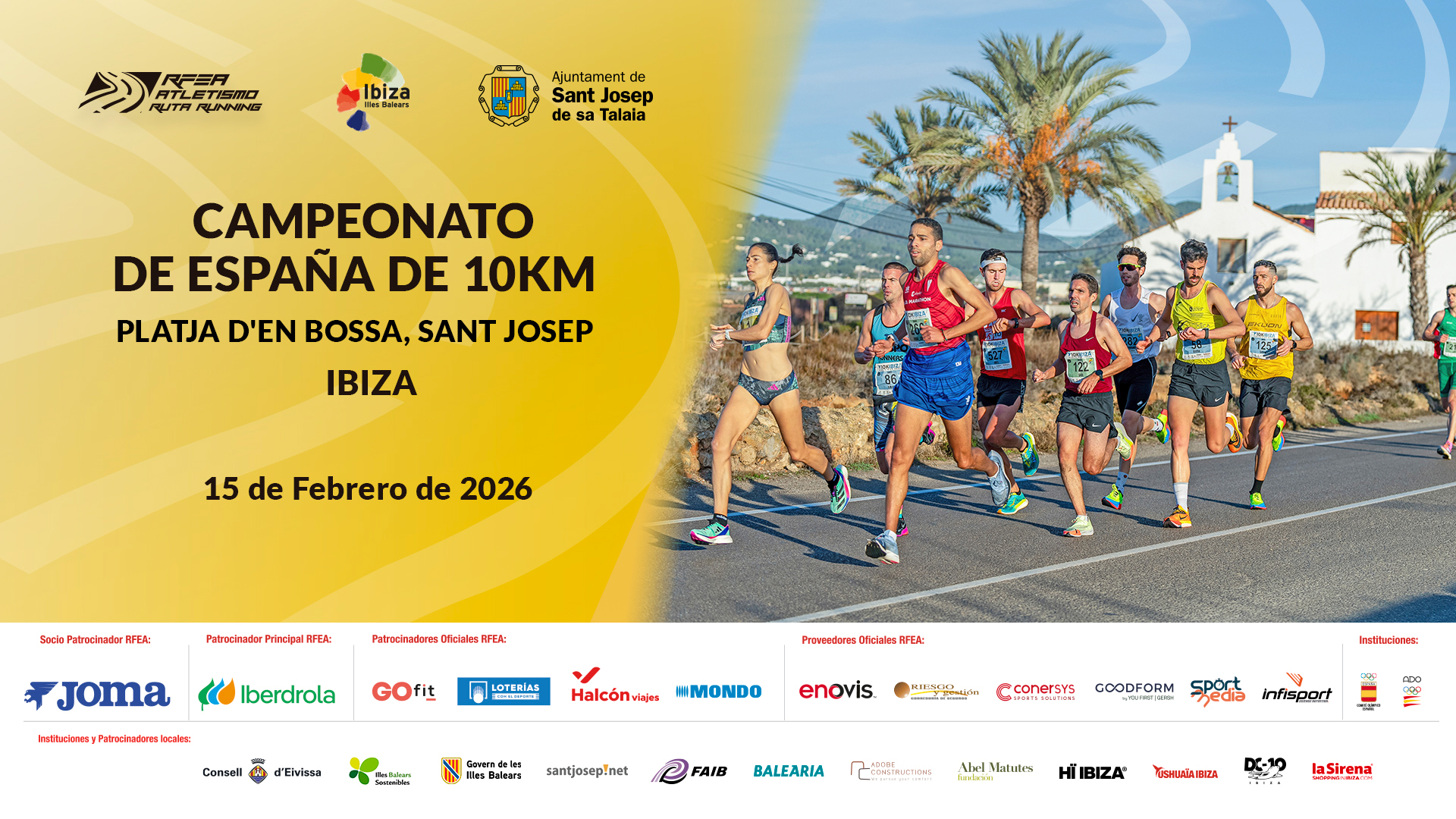 Cartel Cto. ESP 10km Ibiza 2026