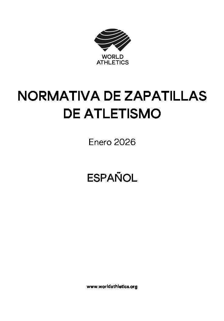 Portada Normativa zapatillas enero 2026 ESP