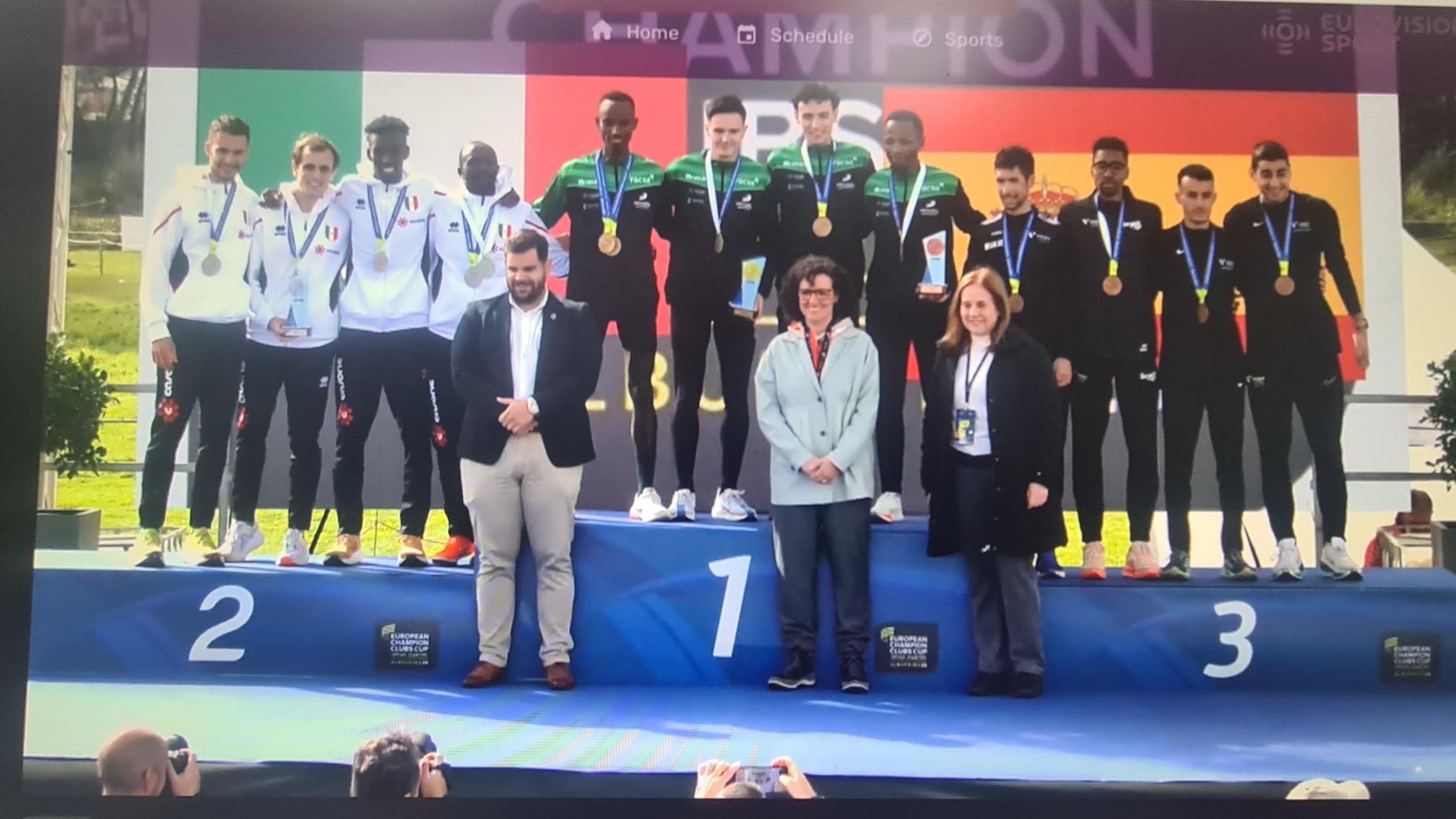 ECCC 2026 podio masculino