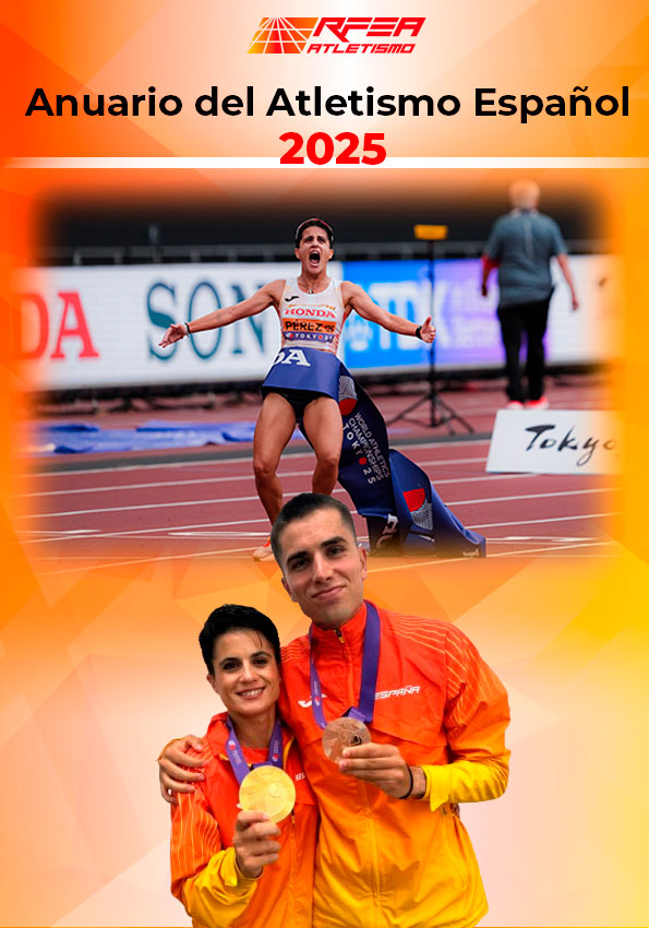 Portada Anuario Atletismo Español Aire Libre 2025