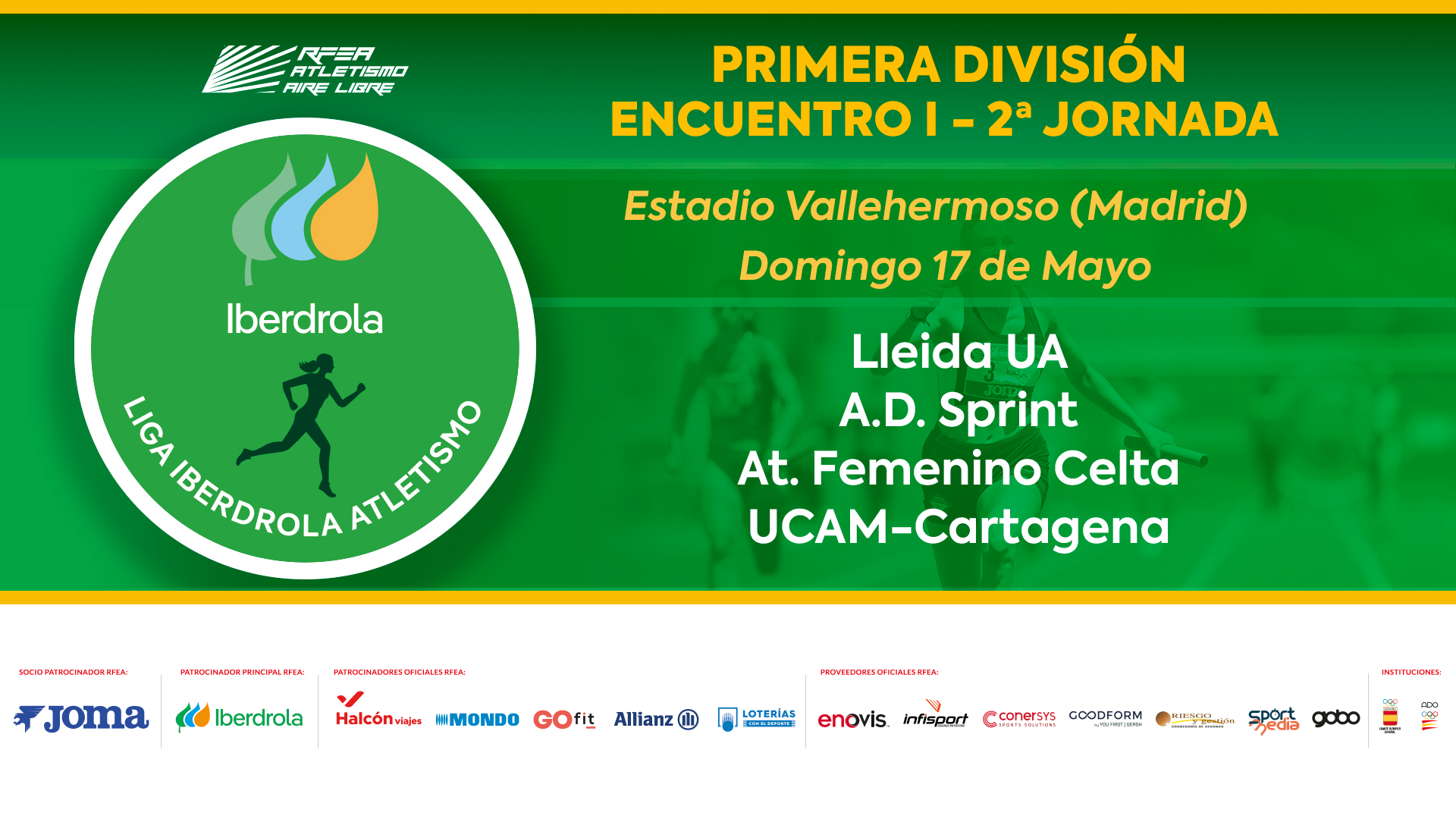 cartel J2 1D Iberdrola Madrid I