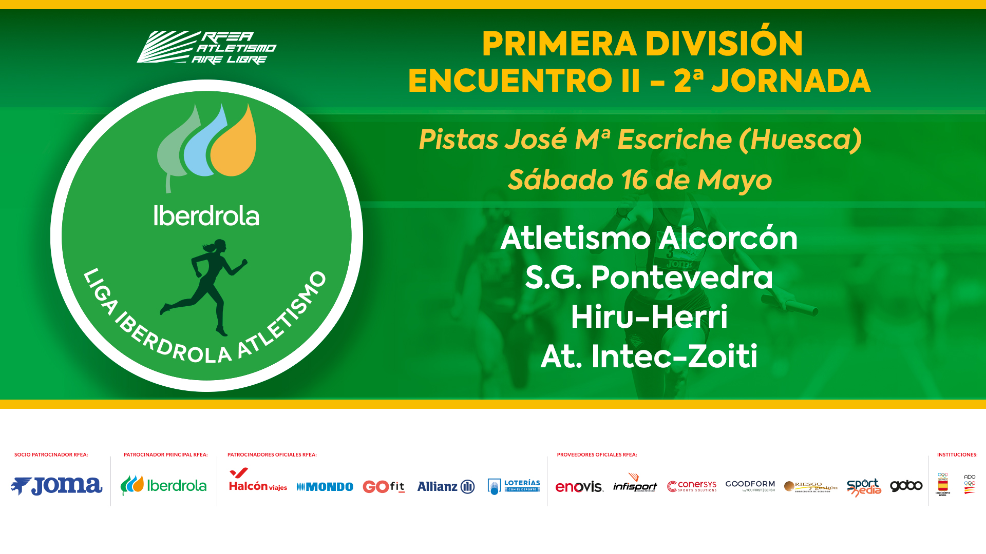 cartel J2 1D Iberdrola Huesca II