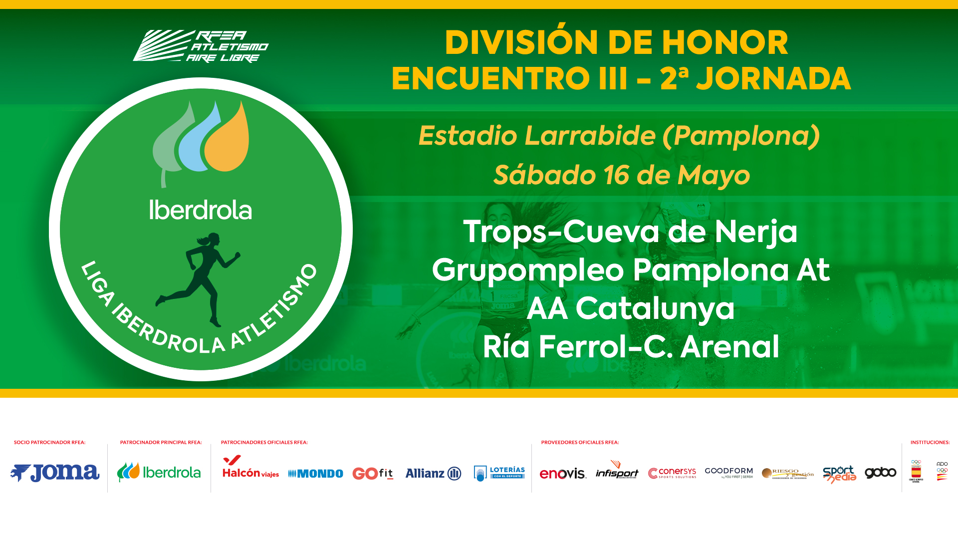 cartel J2 DH Iberdrola Pamplona III