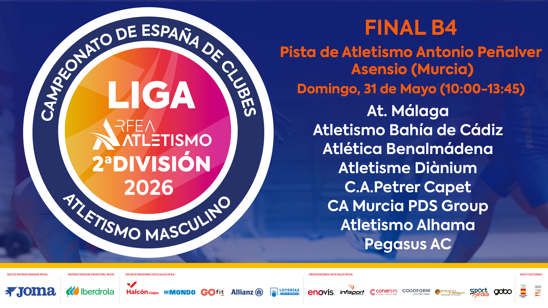 Clubes 2 División Hombres B4 Alhama de Murcia