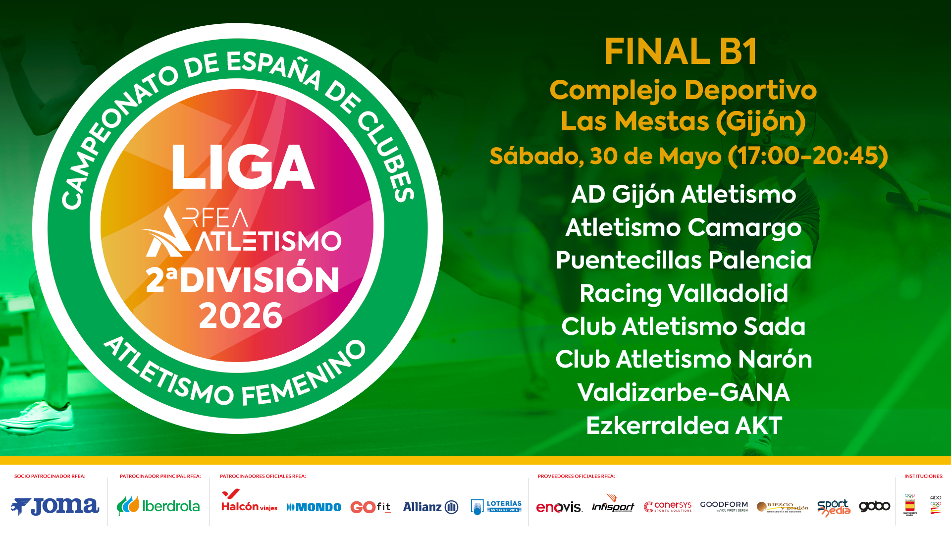 Clubes 2ª Division Mujeres B1 Gijon