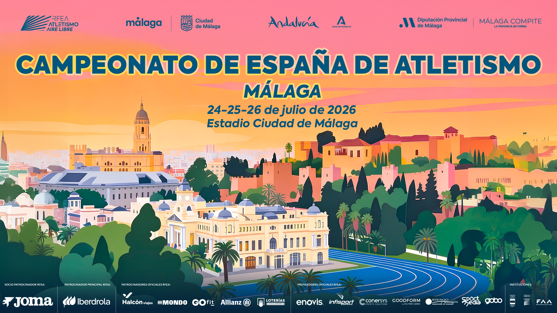 cartel Cto. ESP Absoluto Malaga 2026