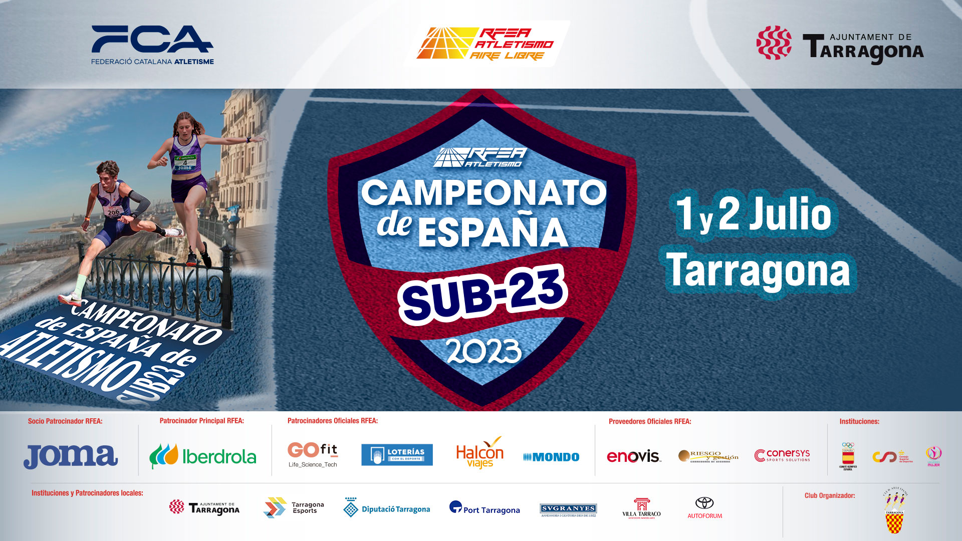 Cartel sub23 AL Tarragona