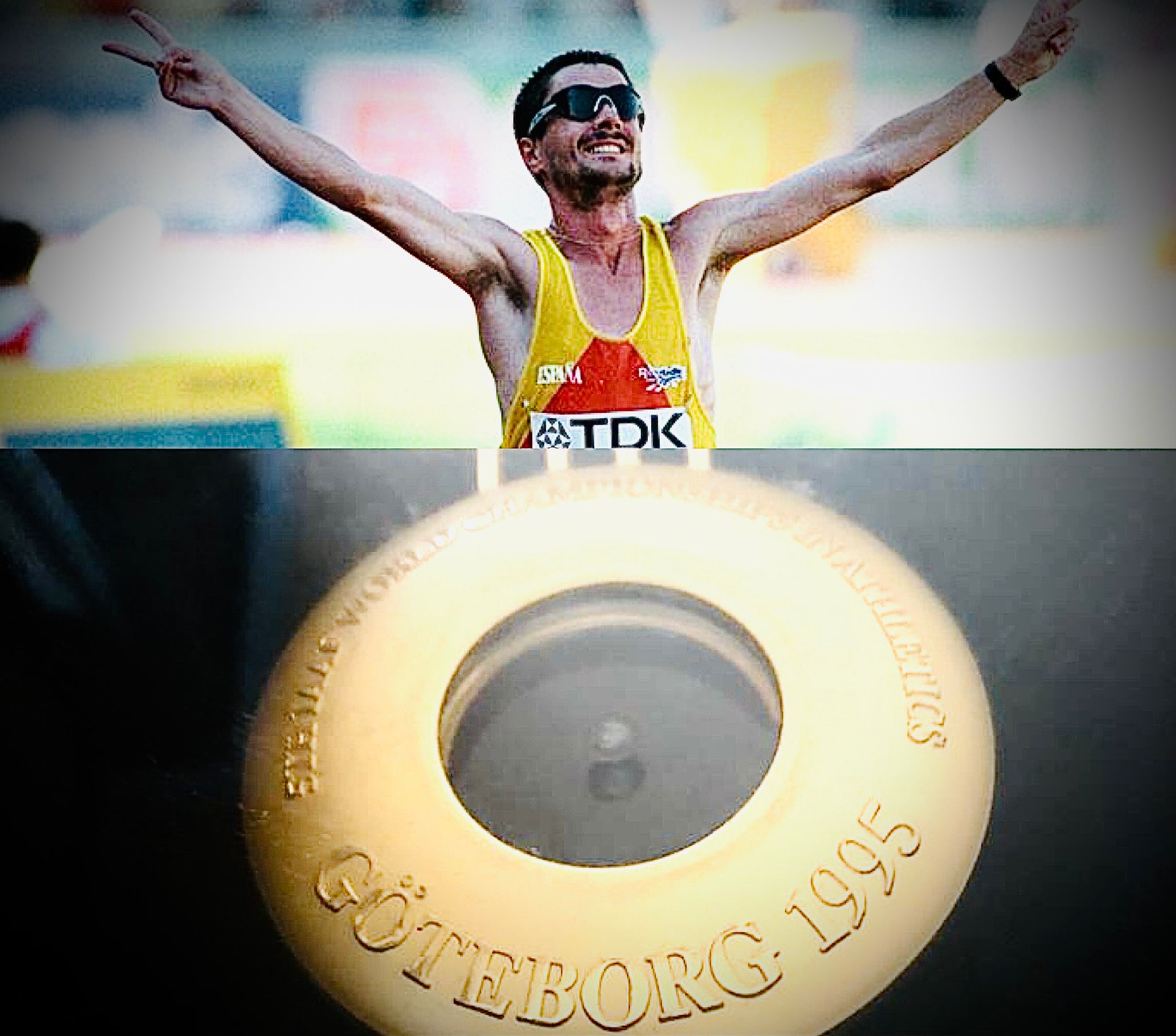 Martin Fiz - Oro en 1995 Goteborg
