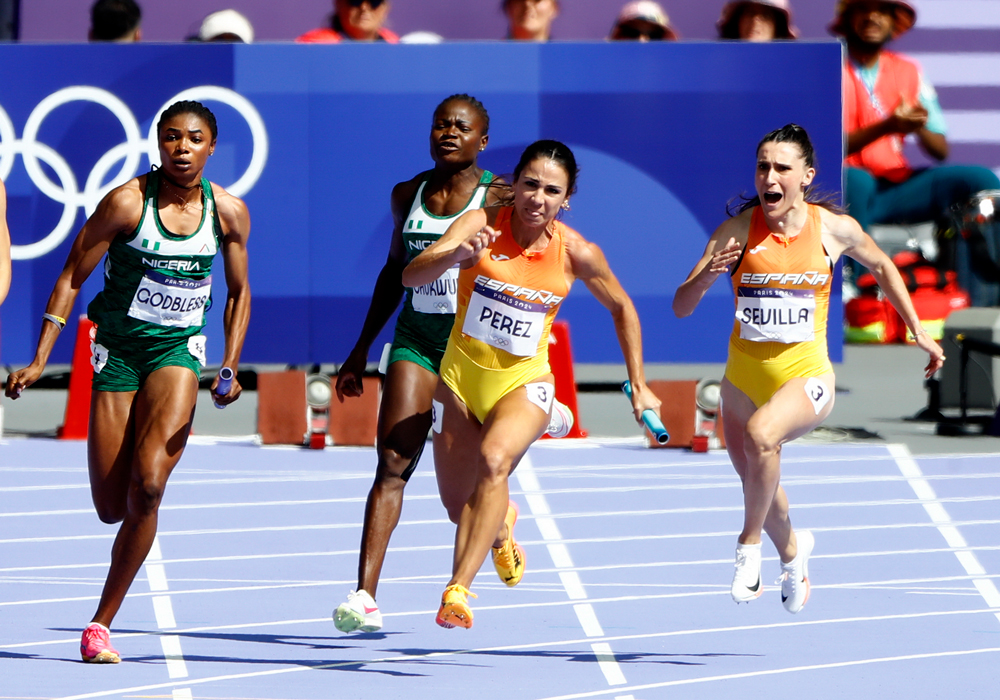 4x100m mujeres París 2024