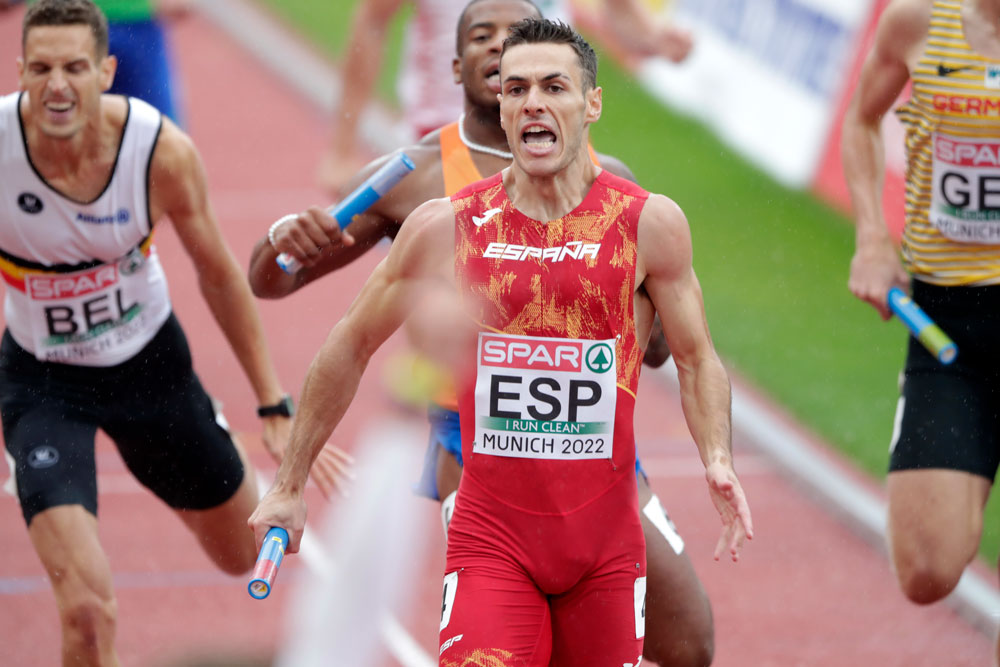 4x400m ESP-BEL Munich 2022