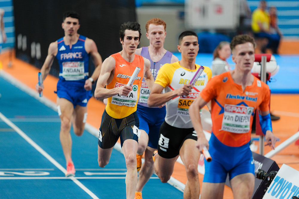 Apeldoorn - 4x400m Erta