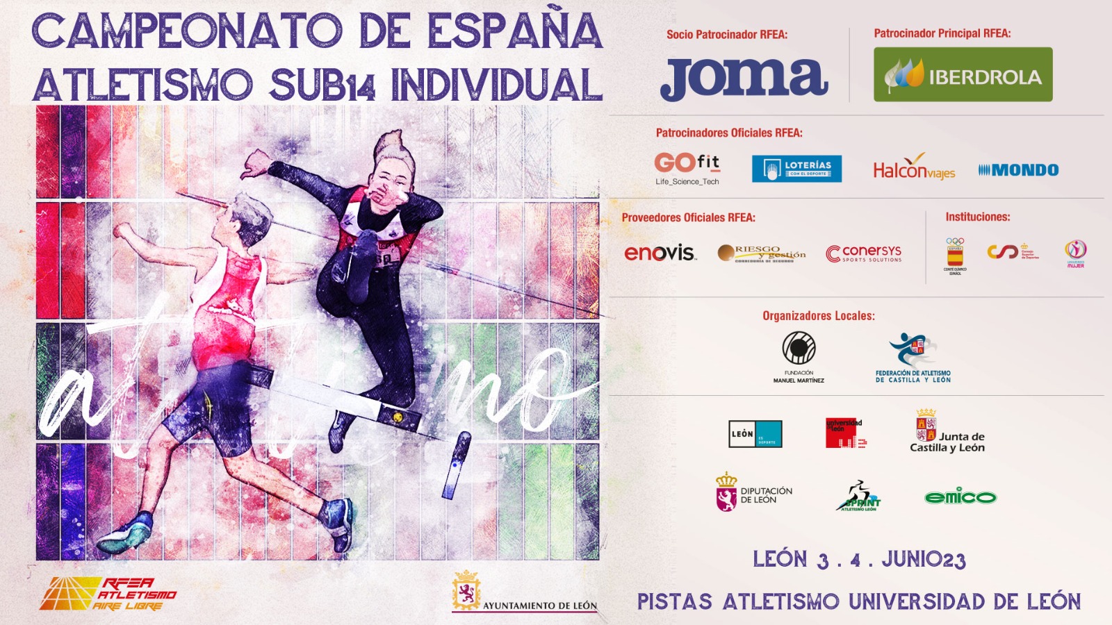 Cartel Sub14 León