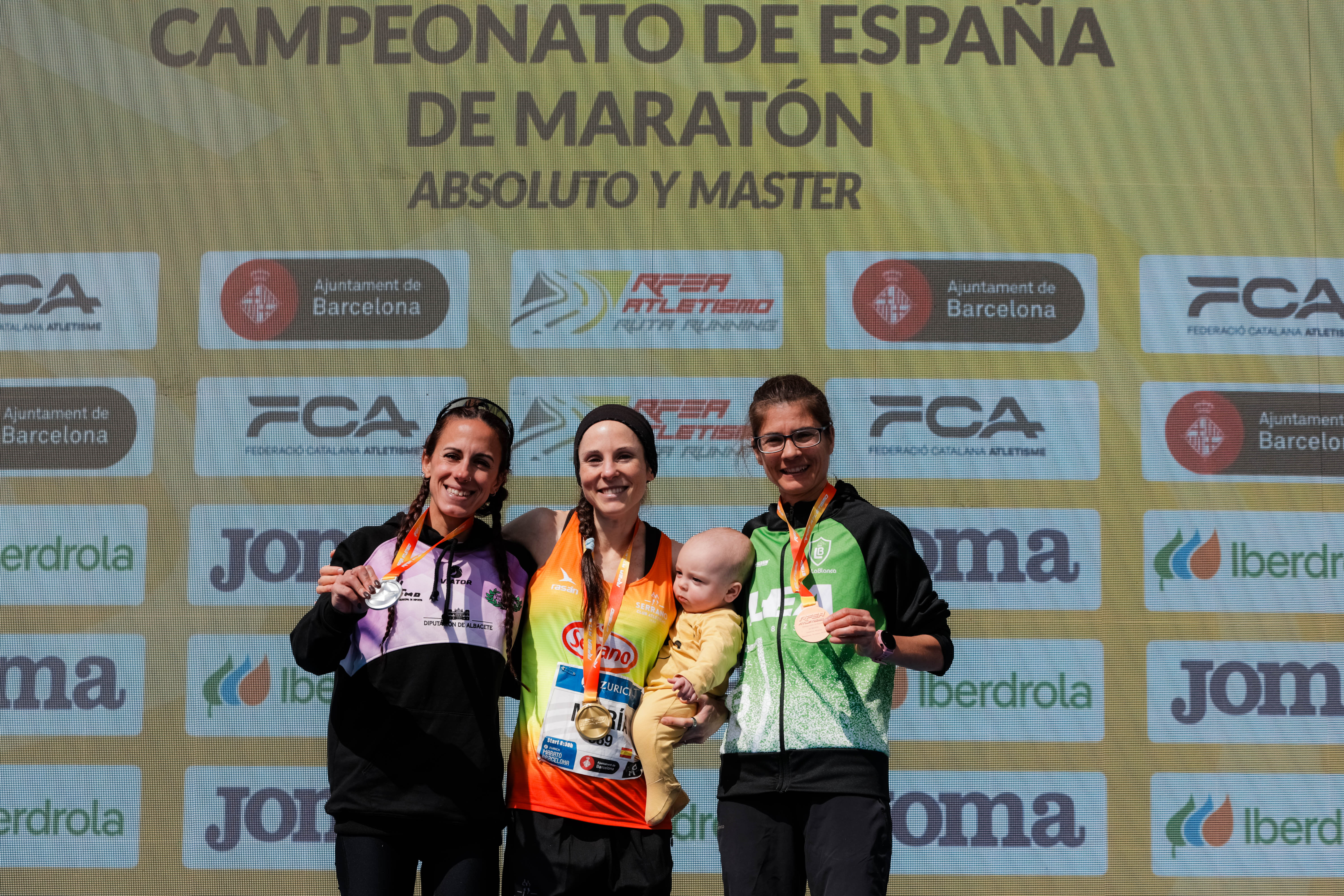 Podio mujeres