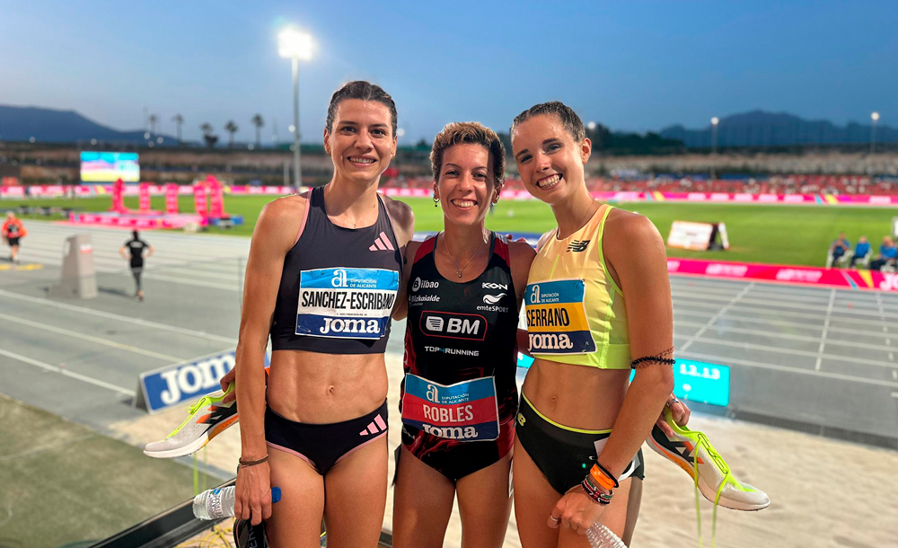 La Nucia 2024 - Podio 3000m Obstáculos M