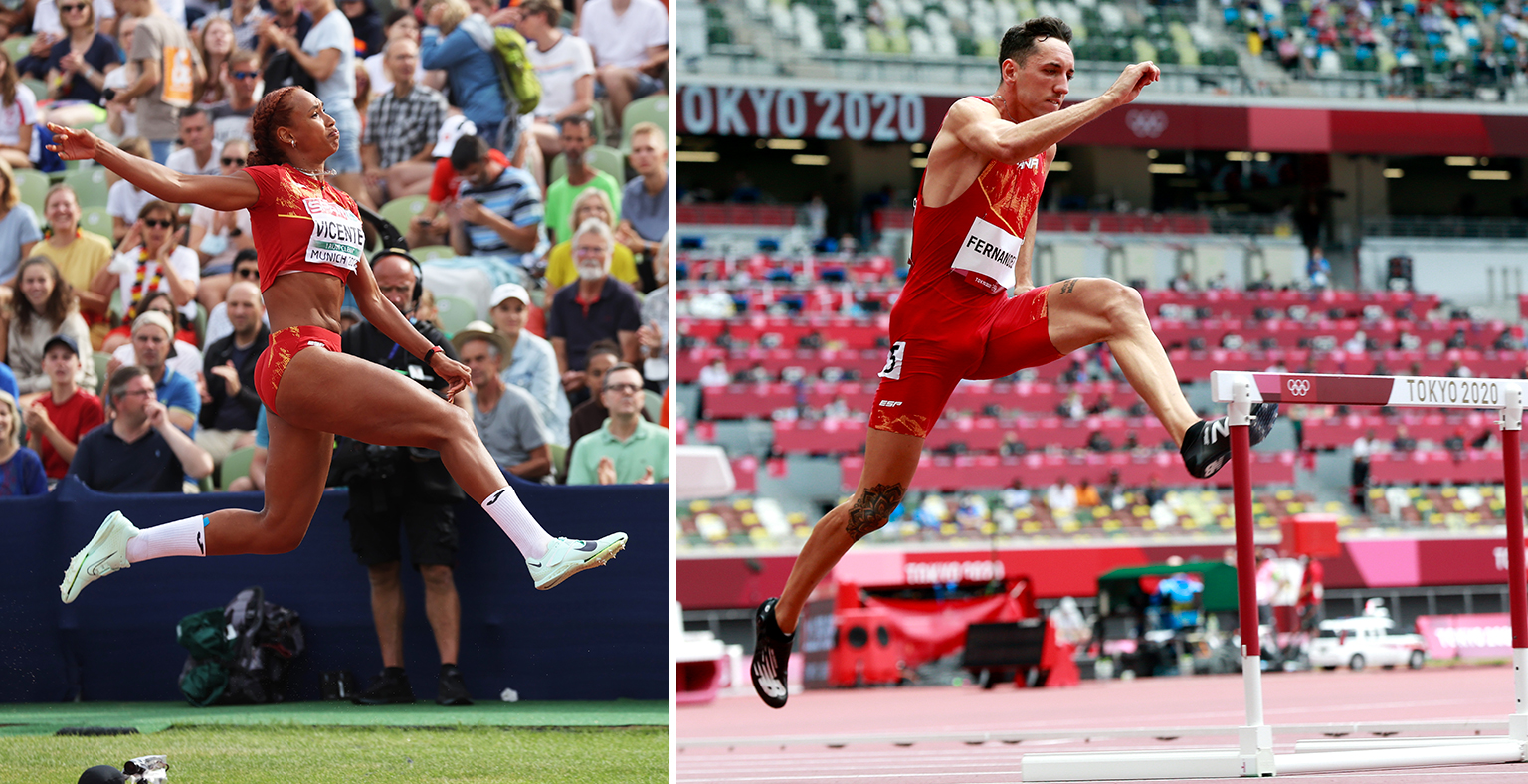 María Vicente y Sergio Fernández