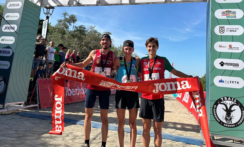 Montaña Candeleda podio hombres