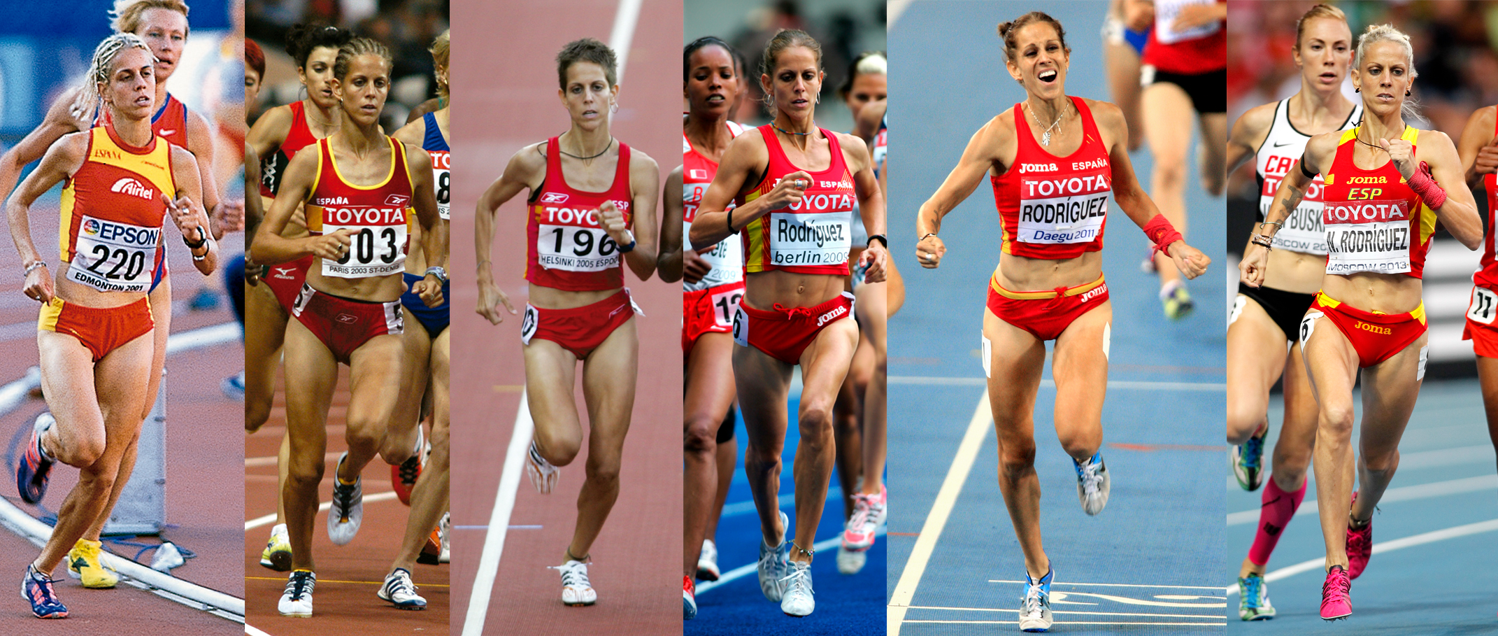 Los 6 Mundiales de Natalia Rodríguez