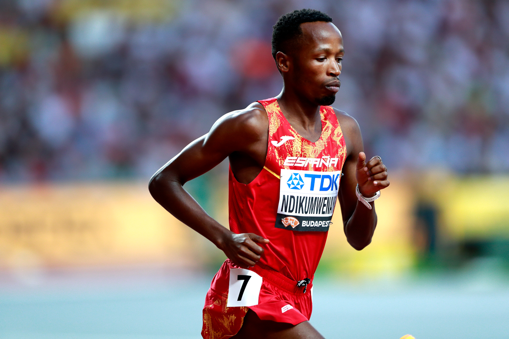 Ndikumwenayo en el Mundial de Budapest 2023
