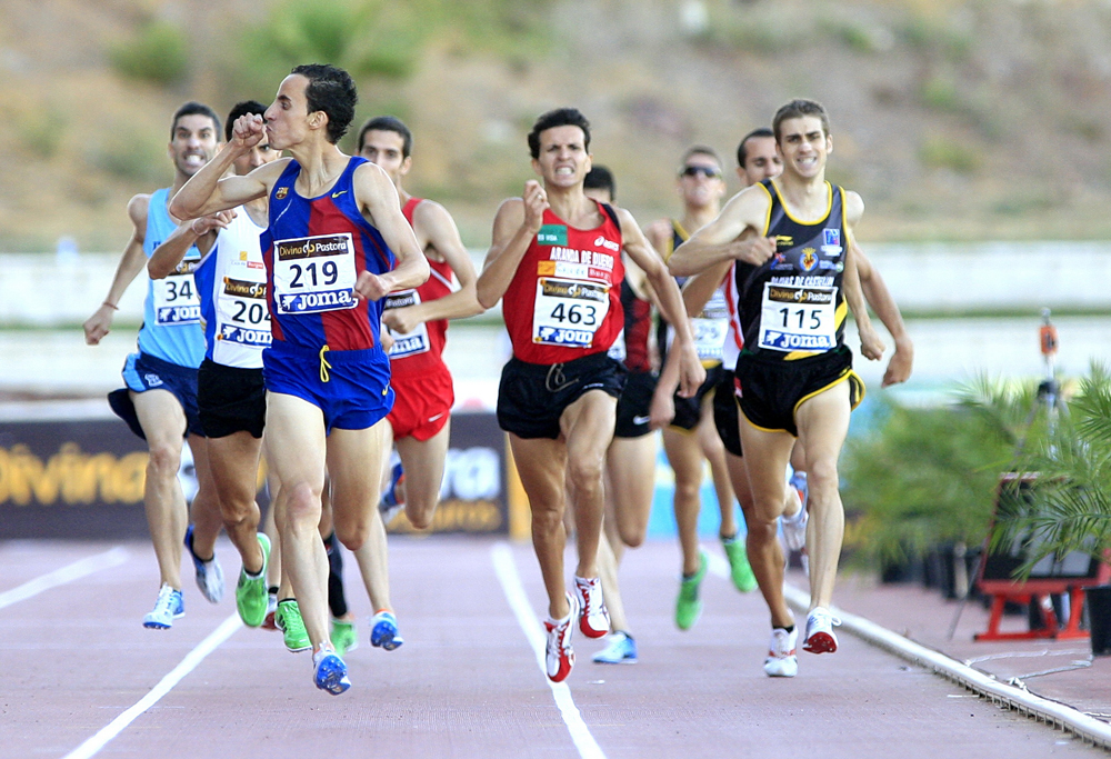 Manuel Olmedo, campeón de España 1500m Al en 2011