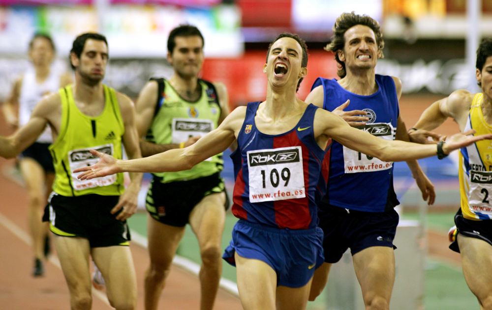 Manuel Olmedo, campeón ESP 800m PC en 2007