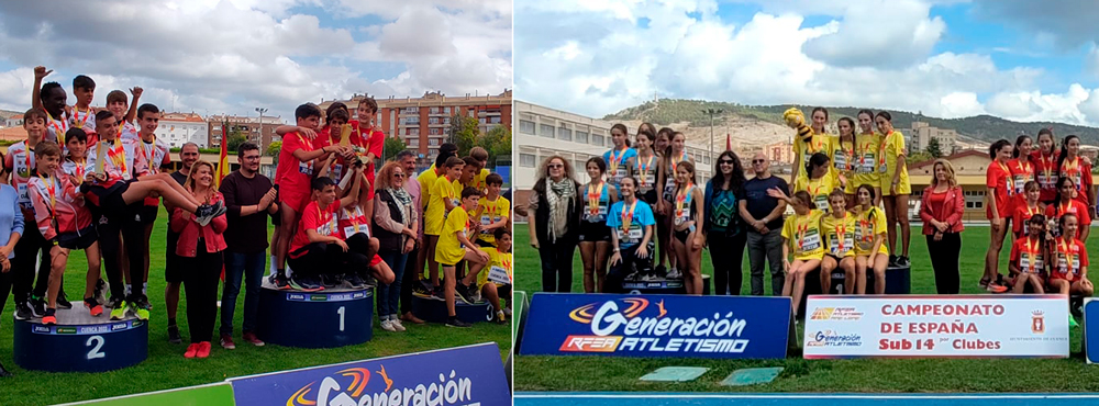 Campeones 2022 Cto. ESP sub14 equipos