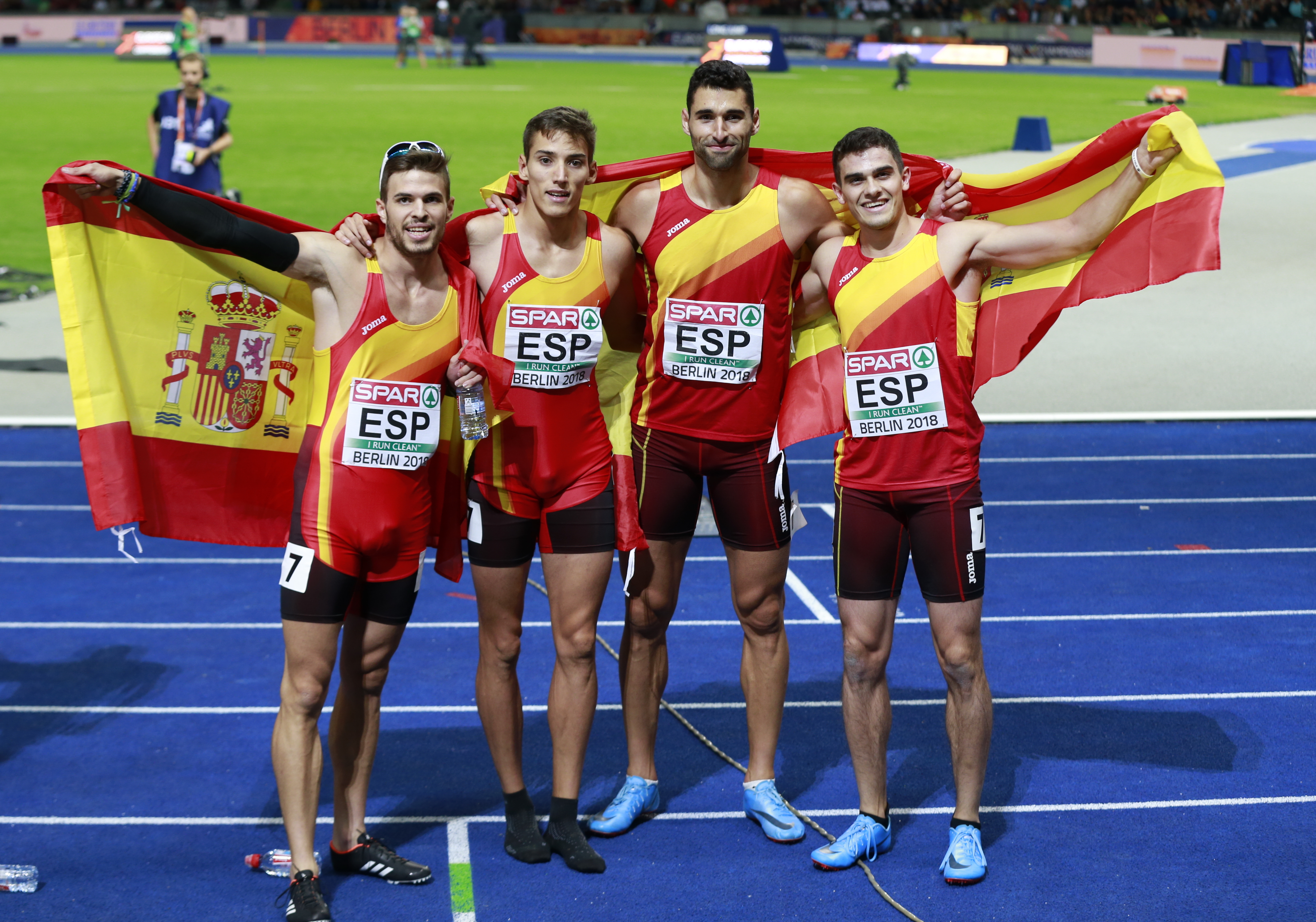 4x400 masculino Europeo Berlín