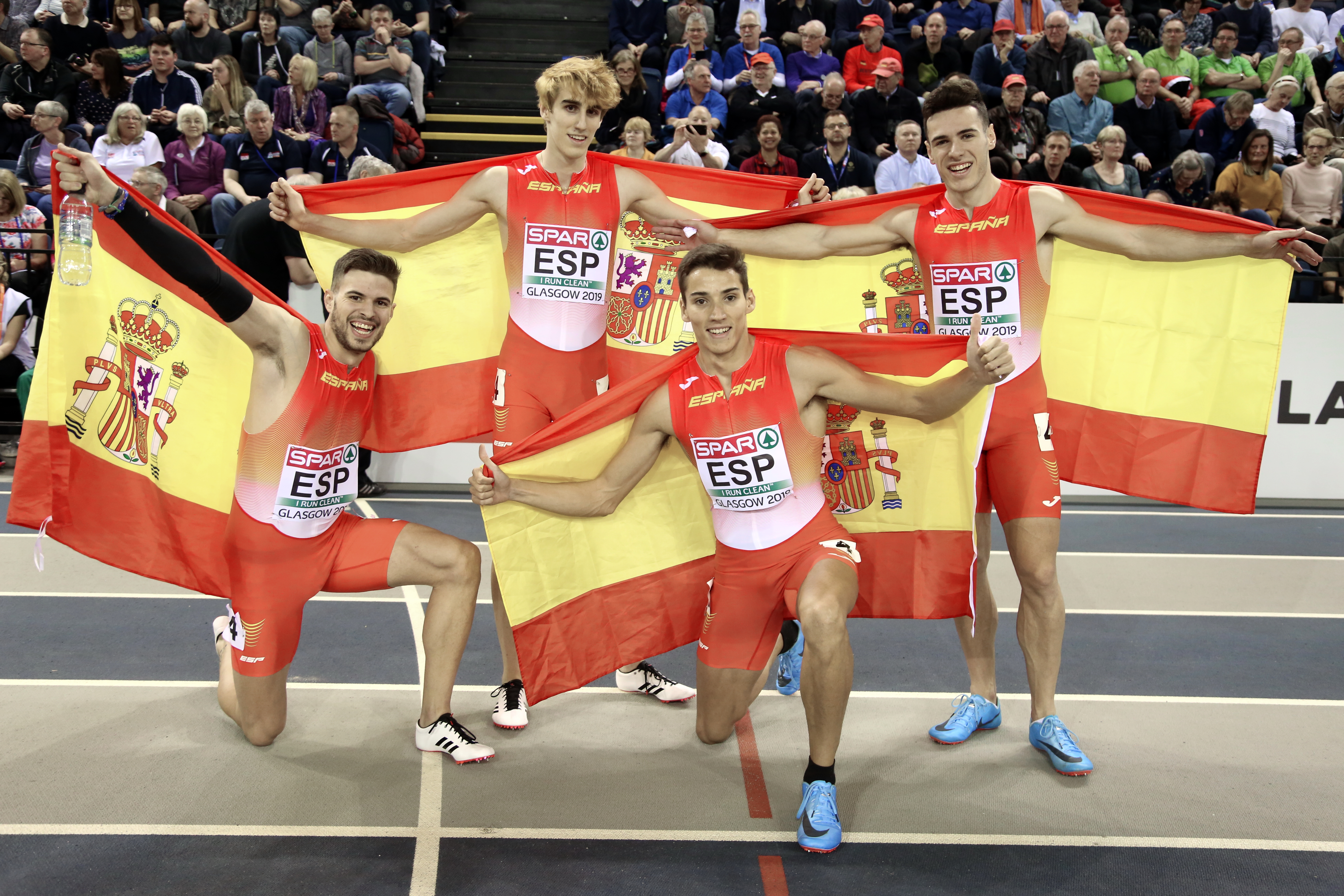 4x400 masculino Europeo PC Glasgow