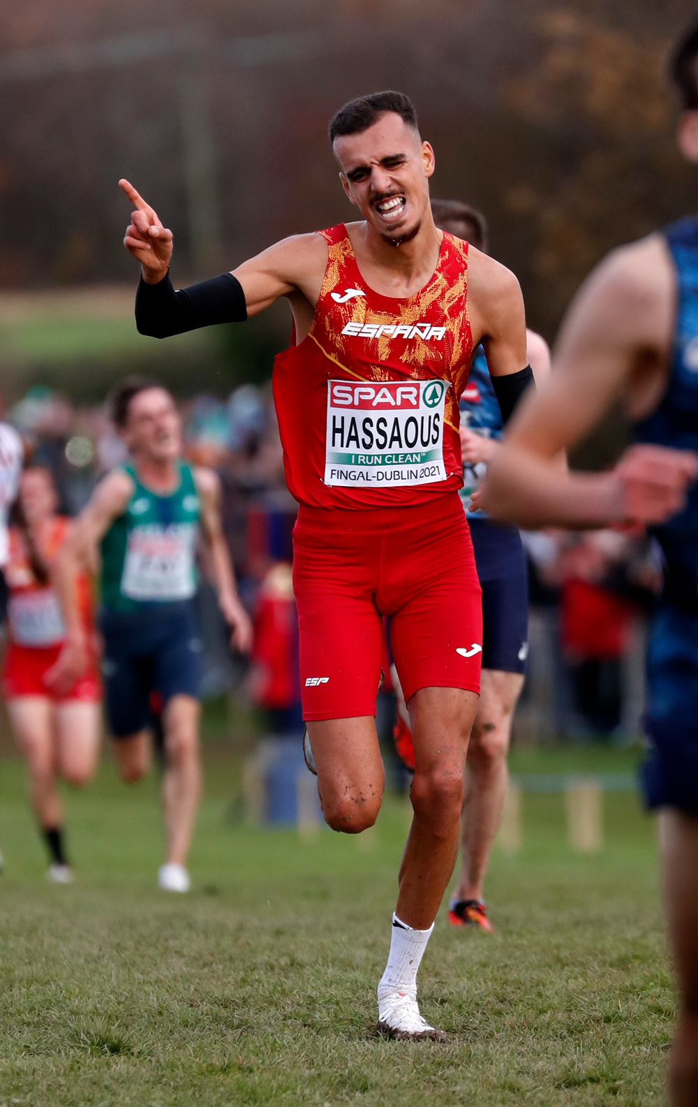 Nassim Hassaous en el Europeo 2021