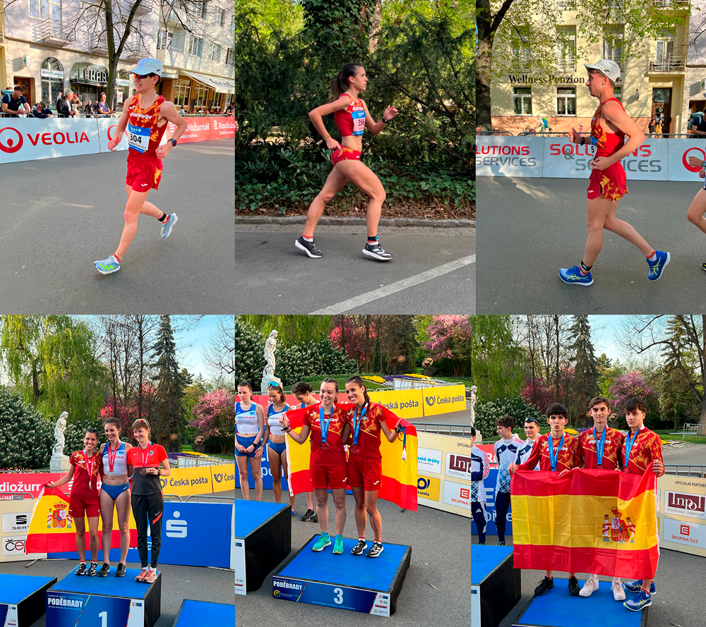 EspañaAtletismo Podebrady collague