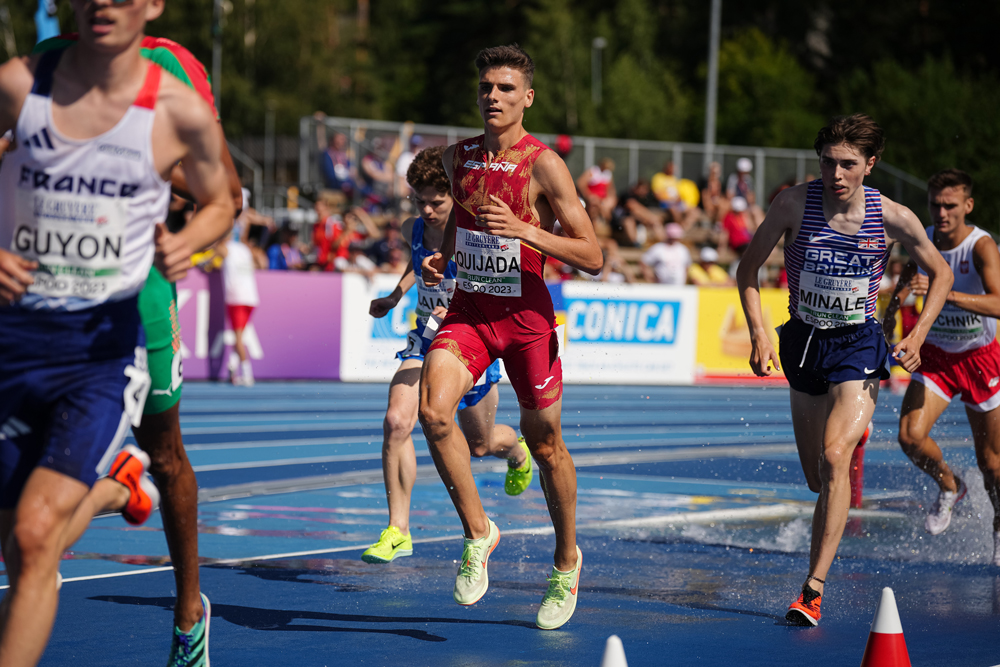 Alejandro Quijada, campeón Europa sub23 3000m obstáculos - carrera