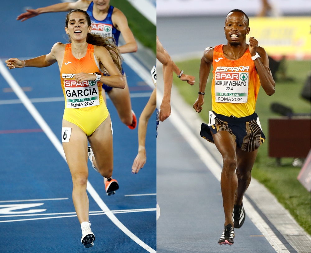 Marta García y Thierry Ndikumwenayo
