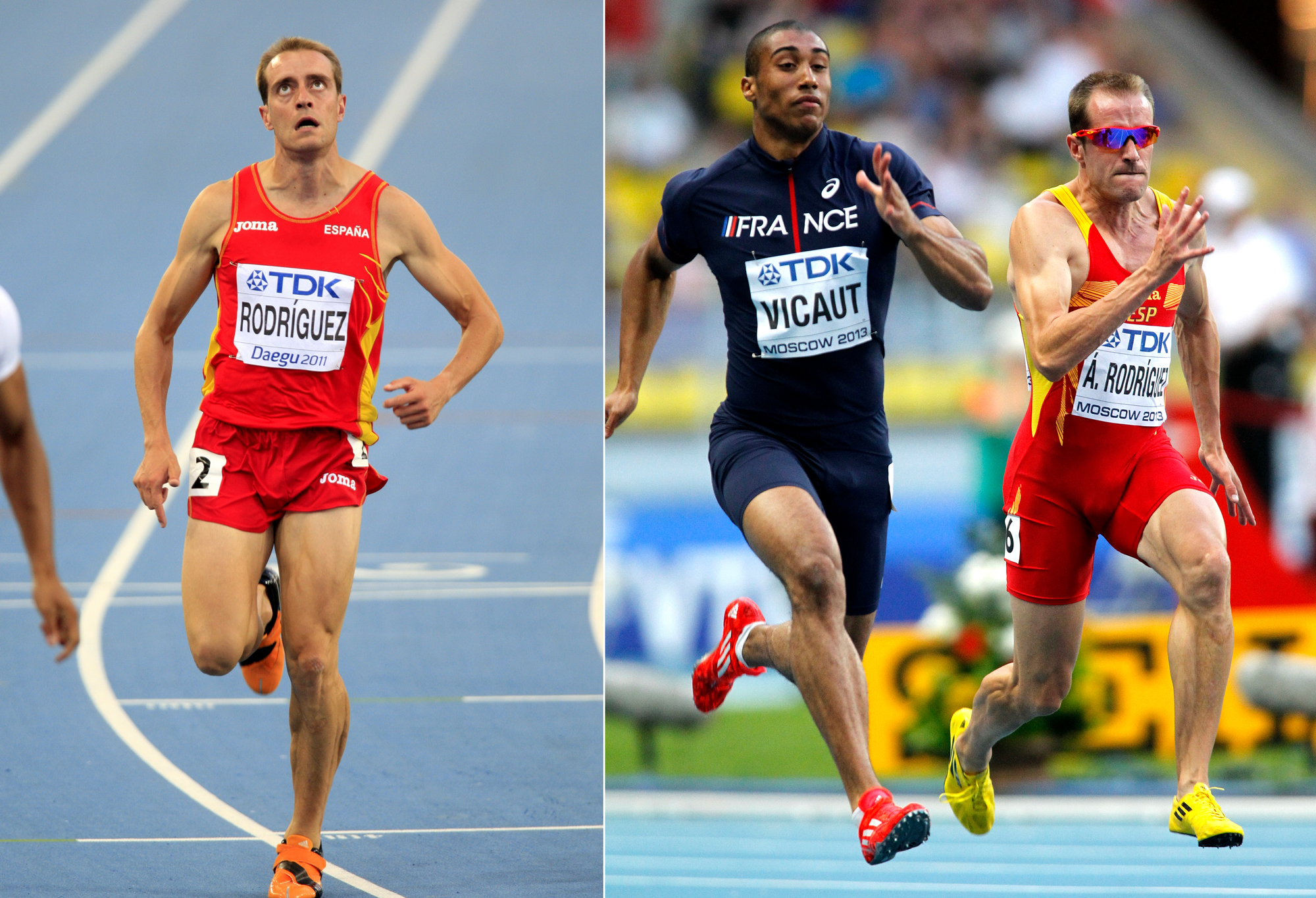 Ángel david Rodriguez en Mundiales 2011 y 2013