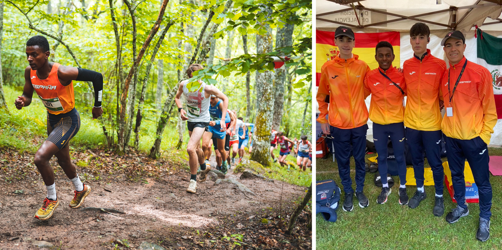 trail running  sub18 hombres