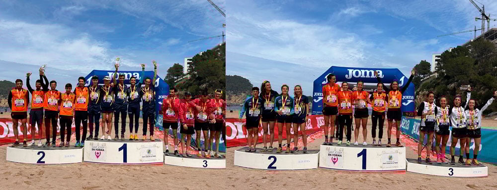 Ibiza podios FFAA