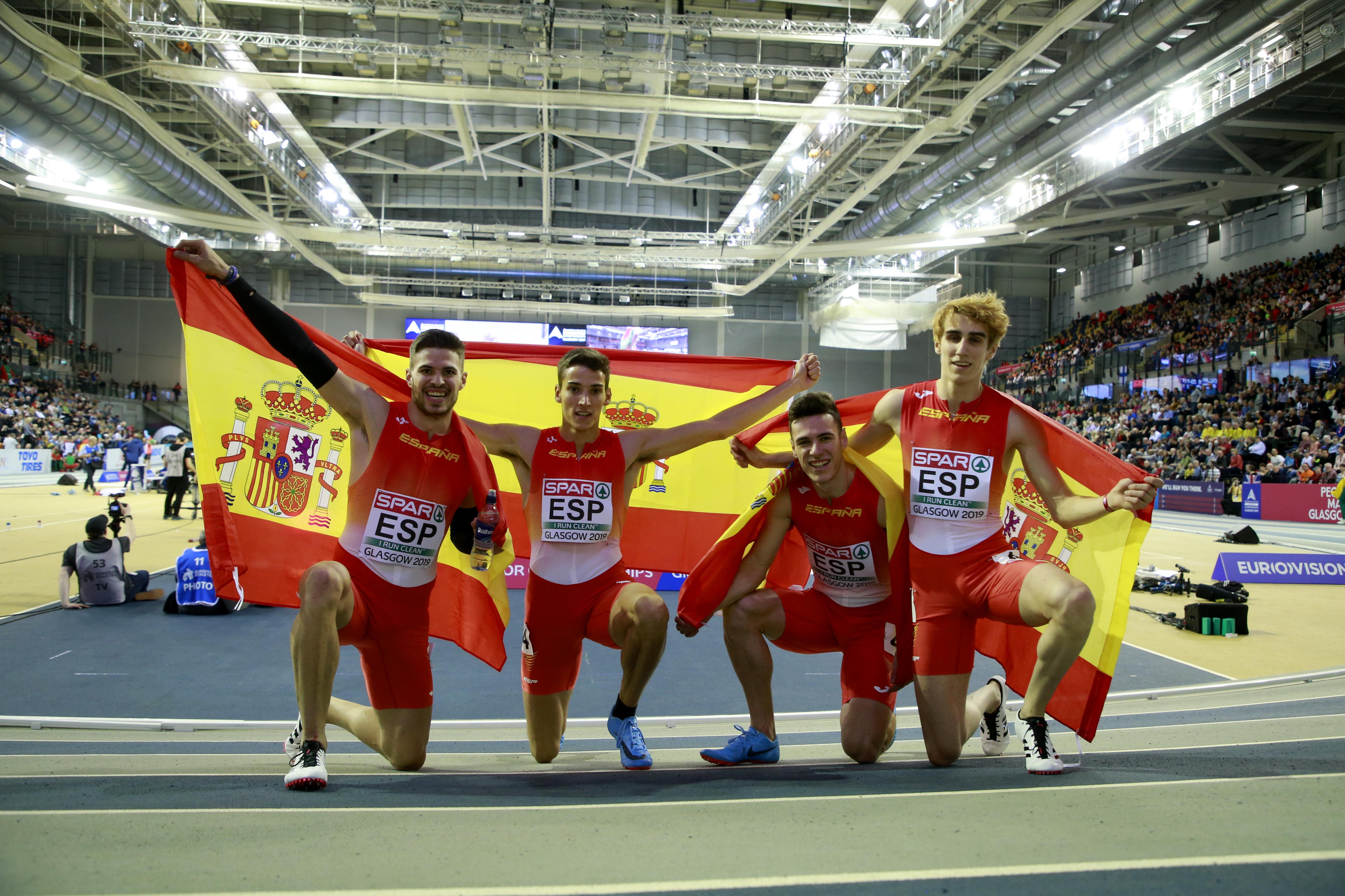 4x400 masculino en el Europeo PC de Glasgow 2019