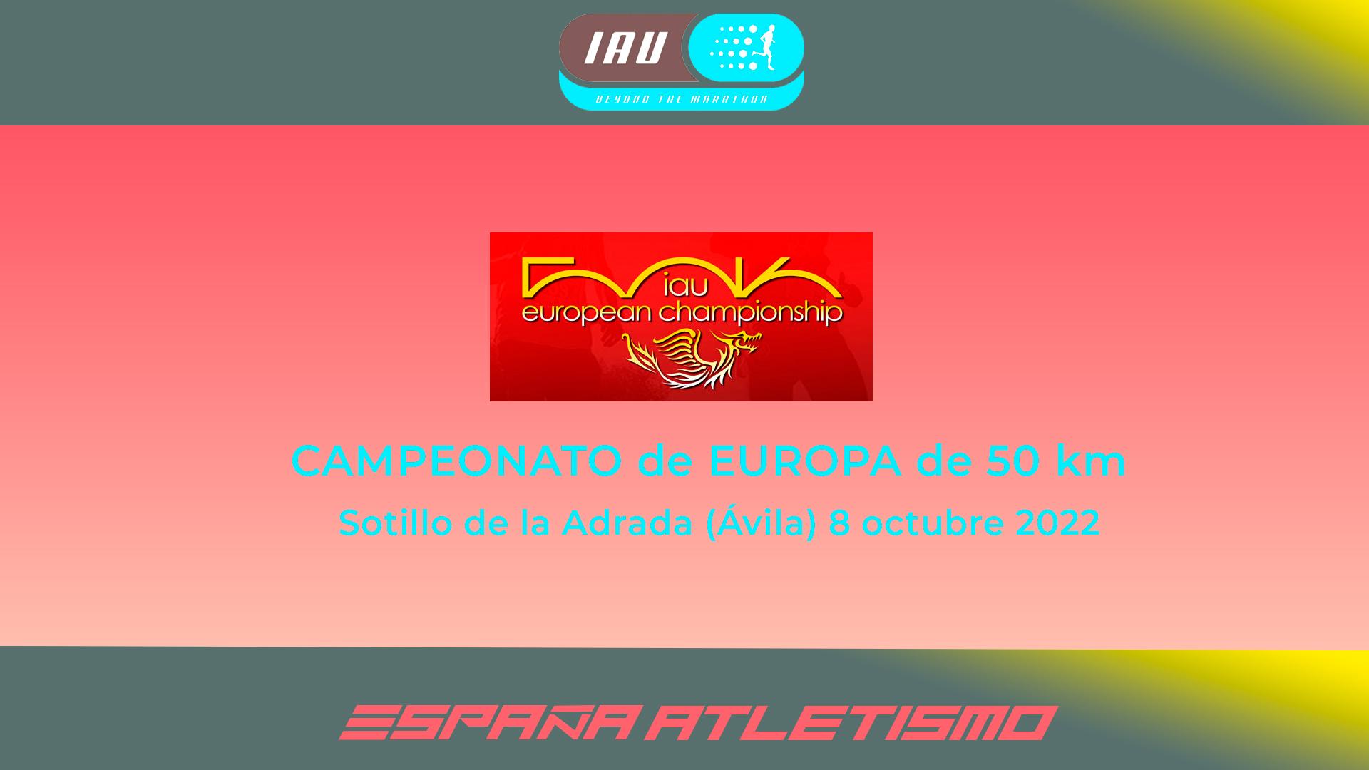 EspañaAtletismo 50km ruta