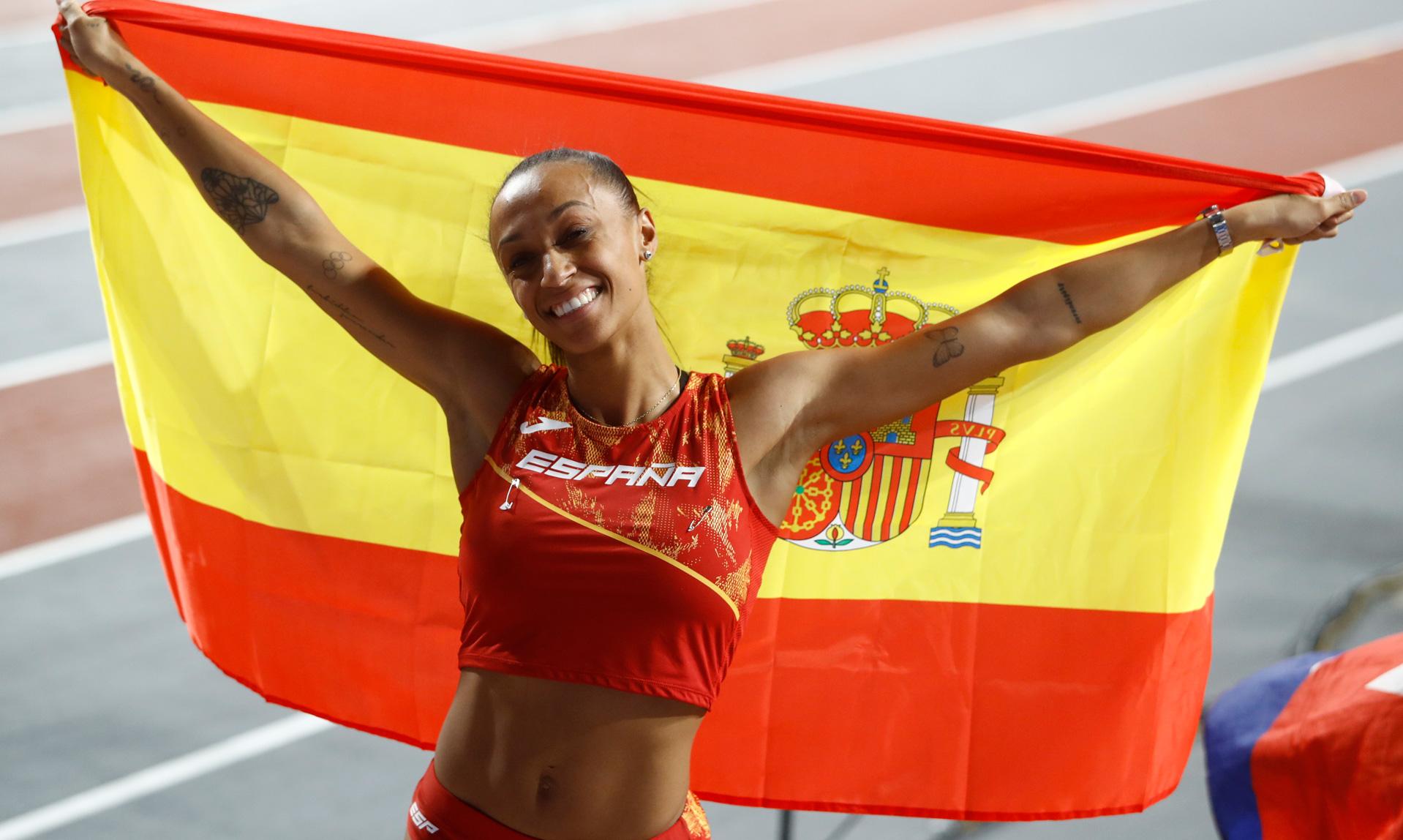 Ana Peleteiro en Glasgow