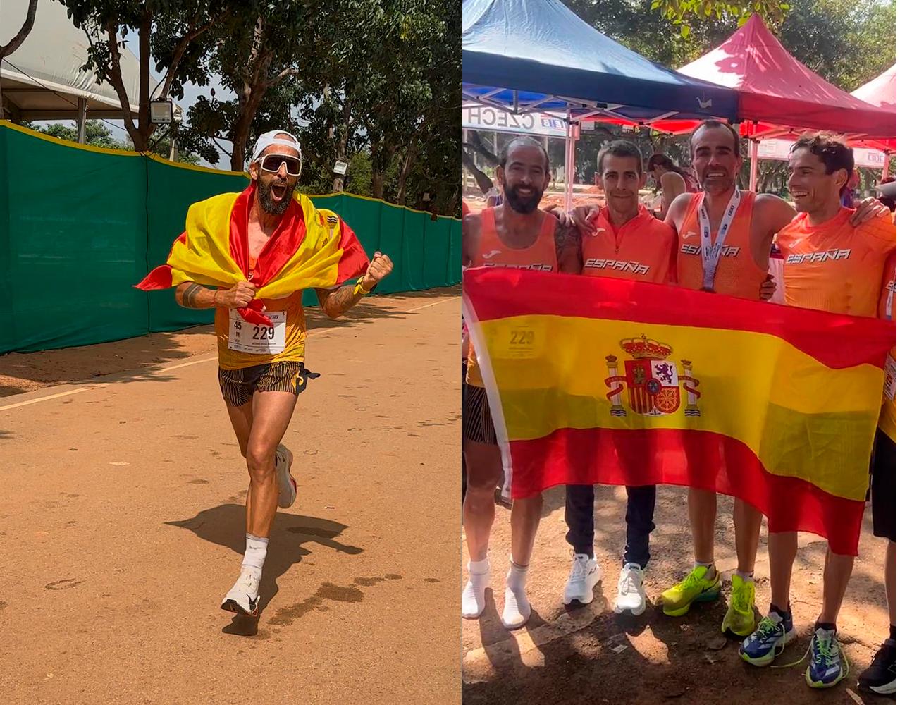 100 km España Atletismo Plata