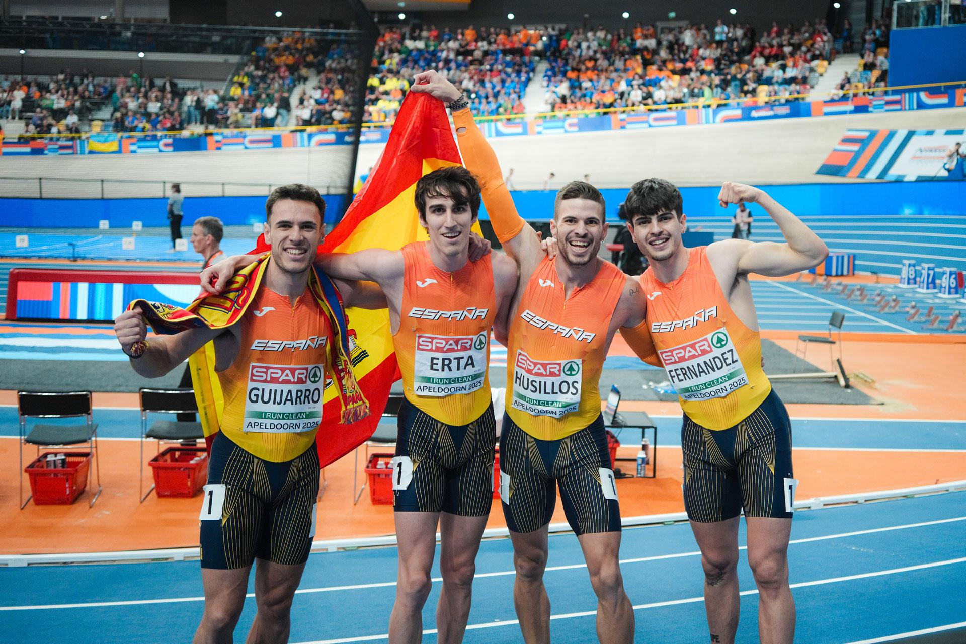 4x400m ESP CEpc Apeldoorn 2025